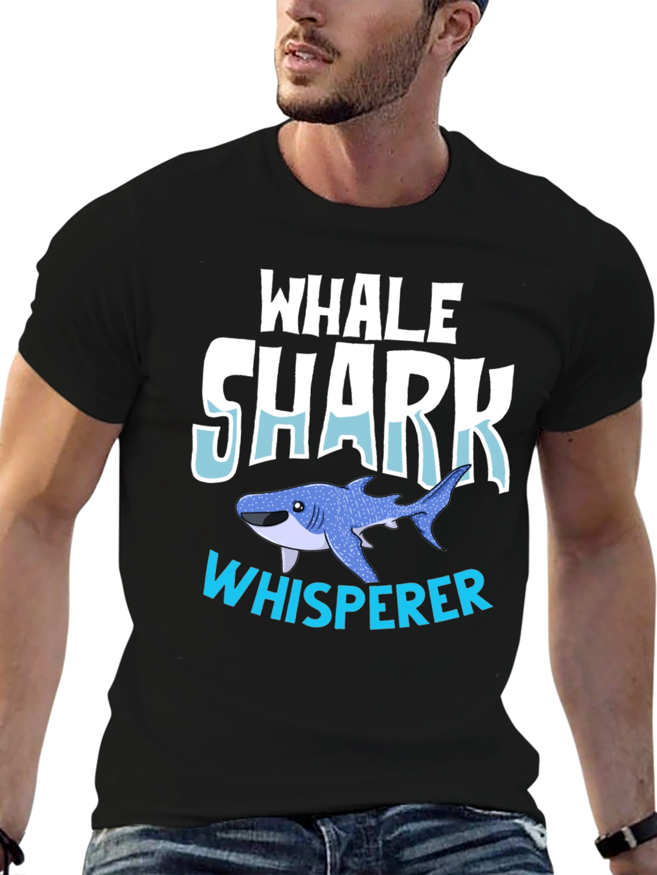 Whale Shark Whisperer Graphic T-Shirt