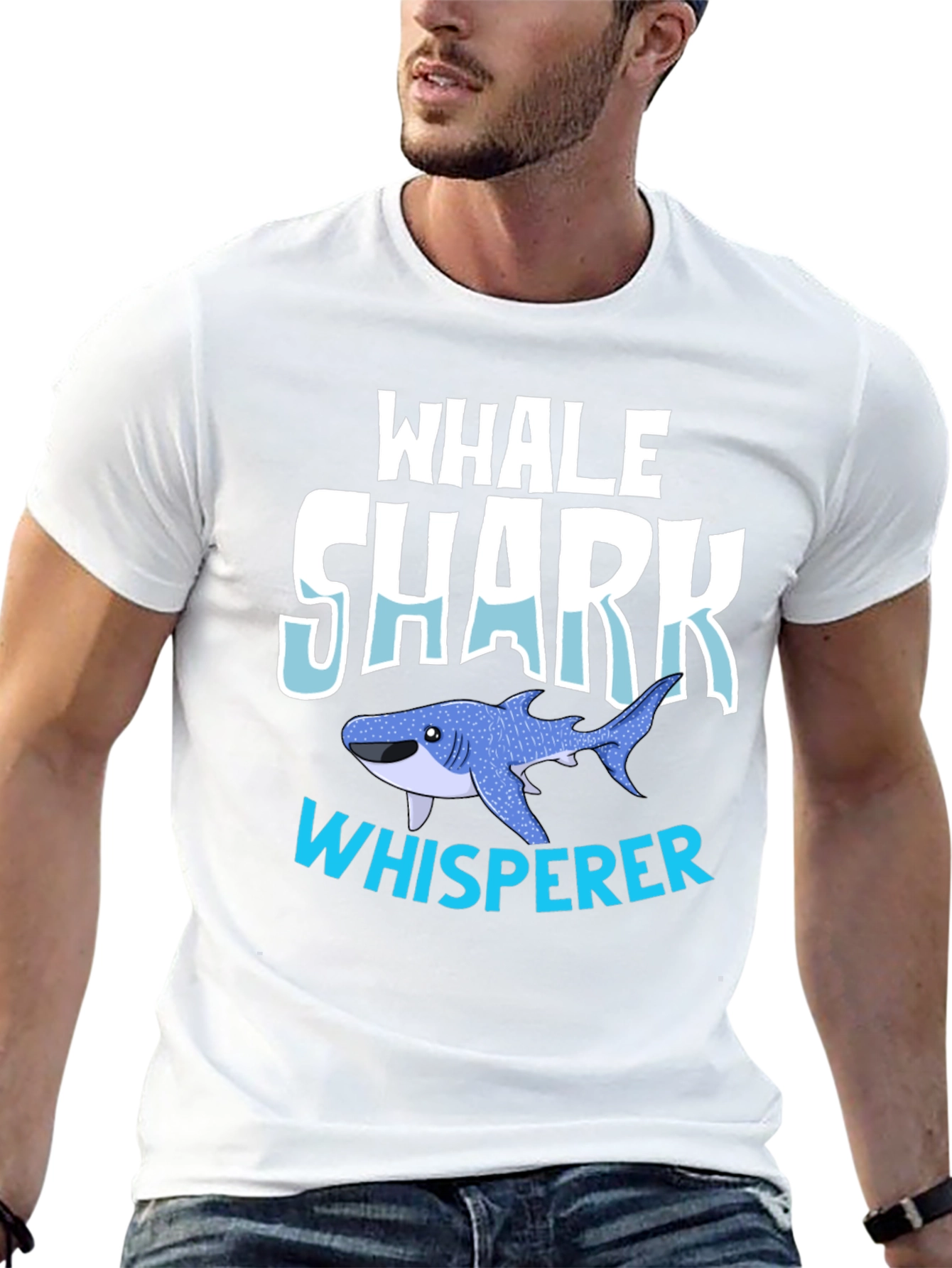 Whale Shark Whisperer Graphic T-Shirt