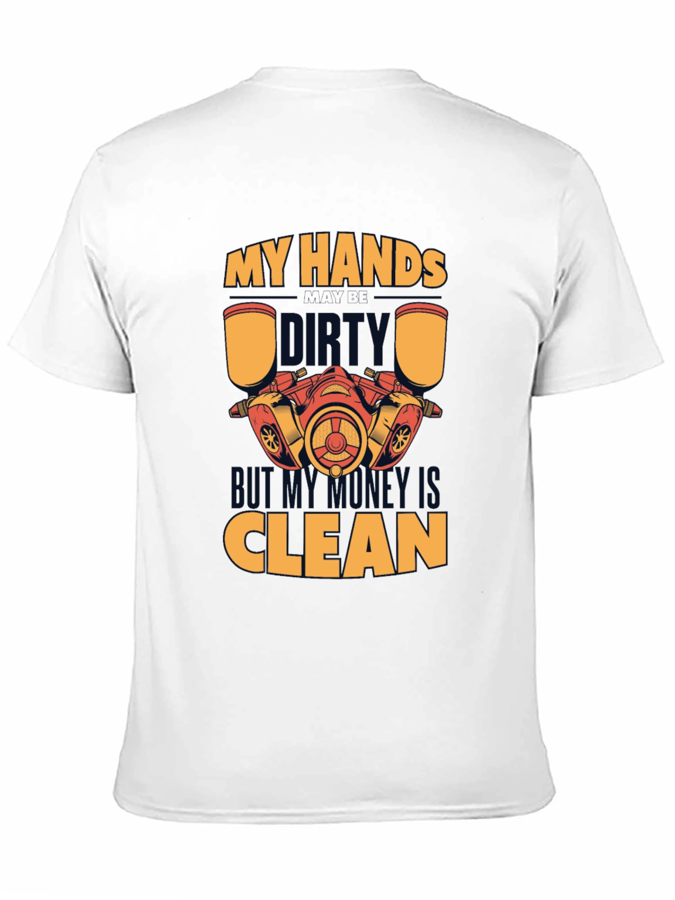 Dirty Hands Clean Money T-Shirt Mechanic Gift