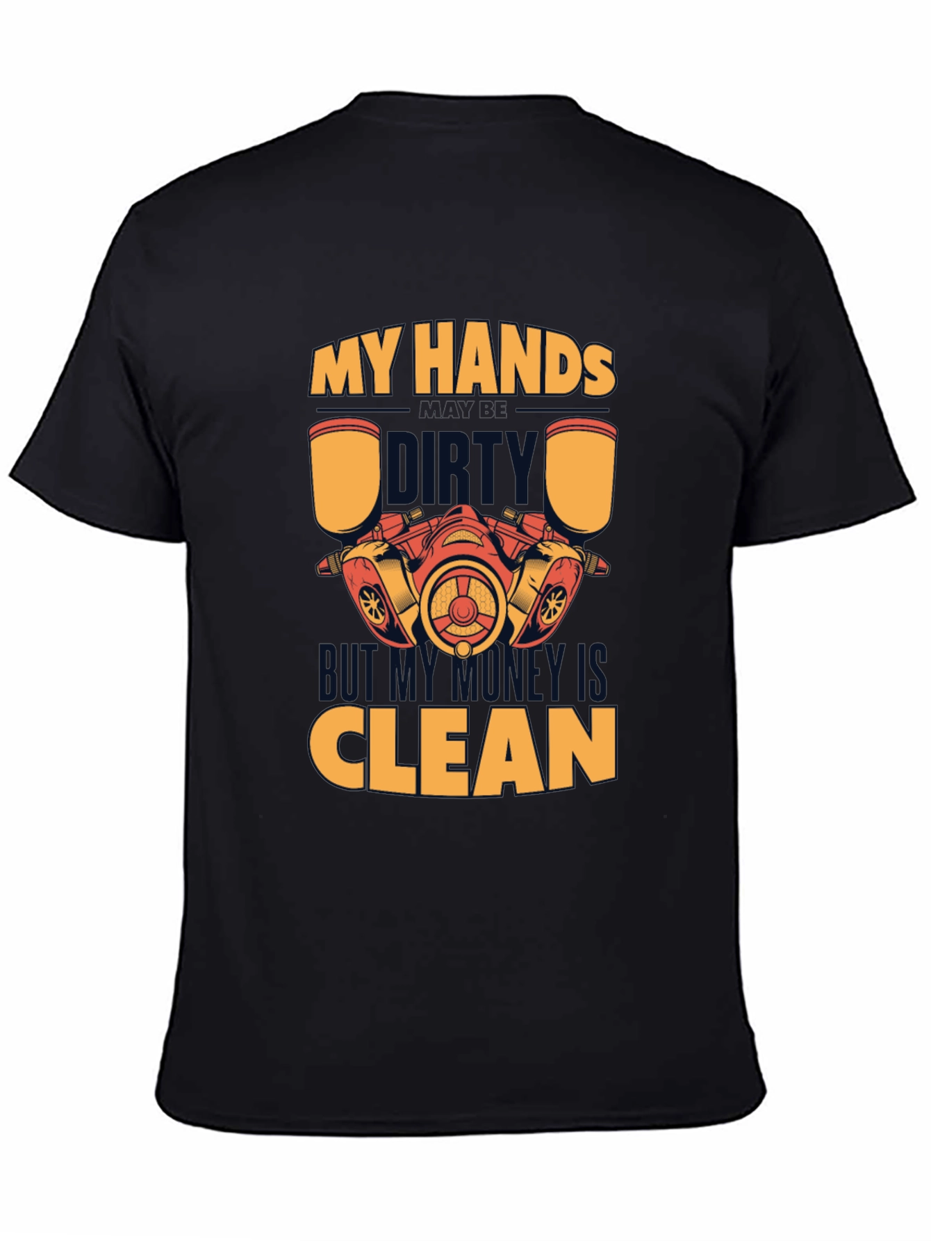 Dirty Hands Clean Money T-Shirt Mechanic Gift