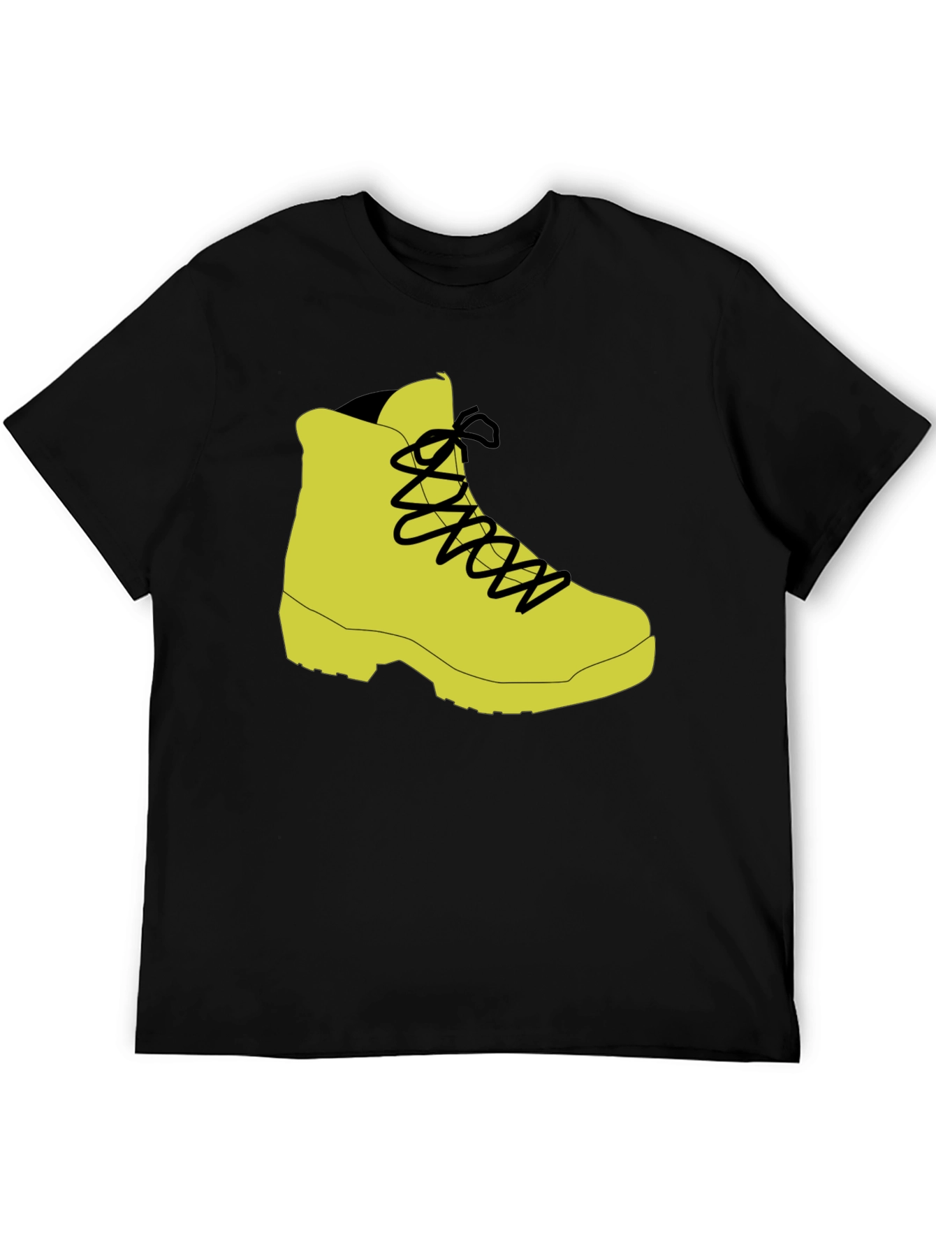 Hiking Boot Graphic Tee - Black