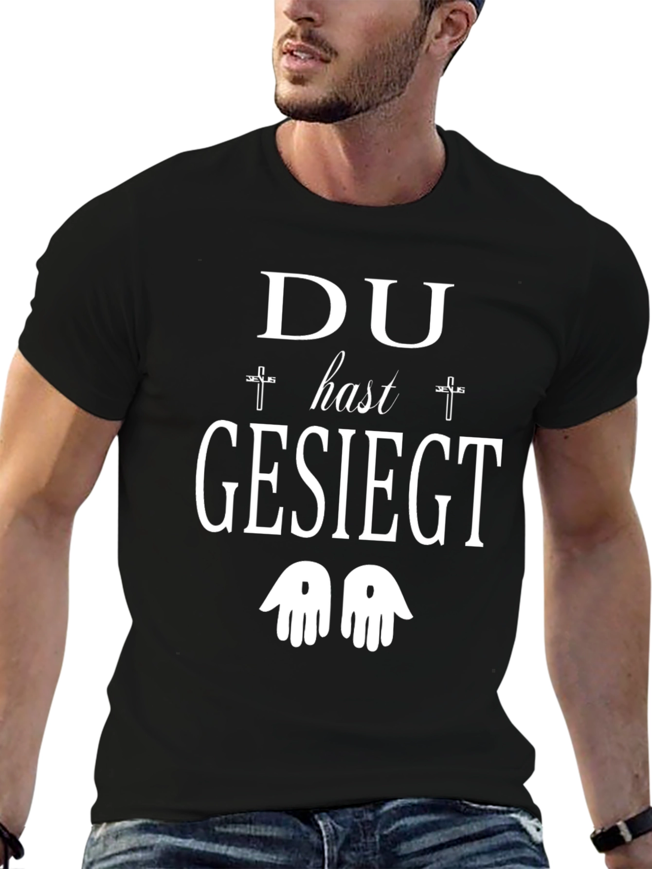 Du Hast Gesiegt Christian T-Shirt