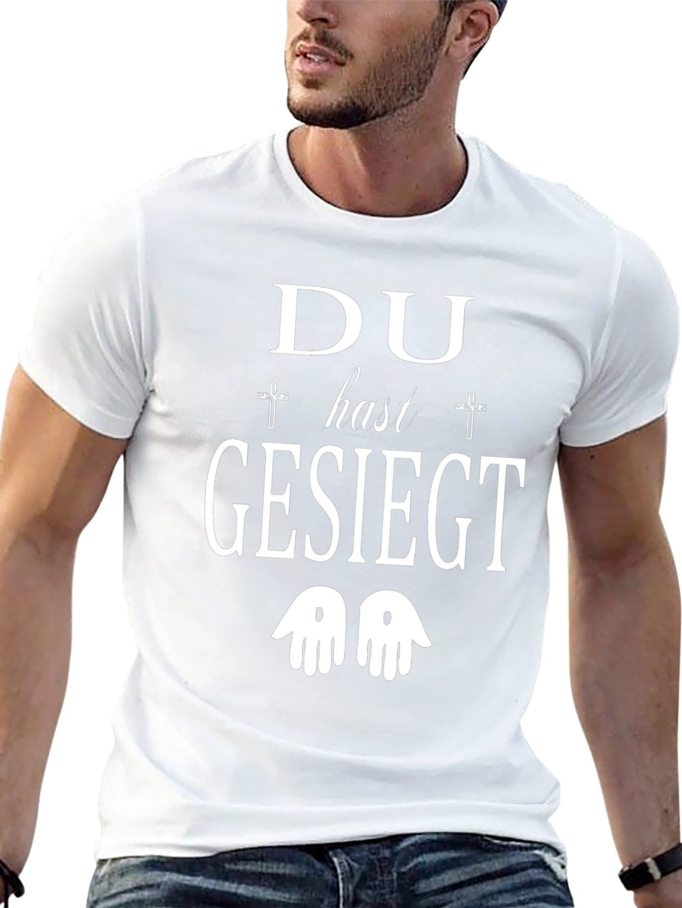 Du Hast Gesiegt Christian T-Shirt