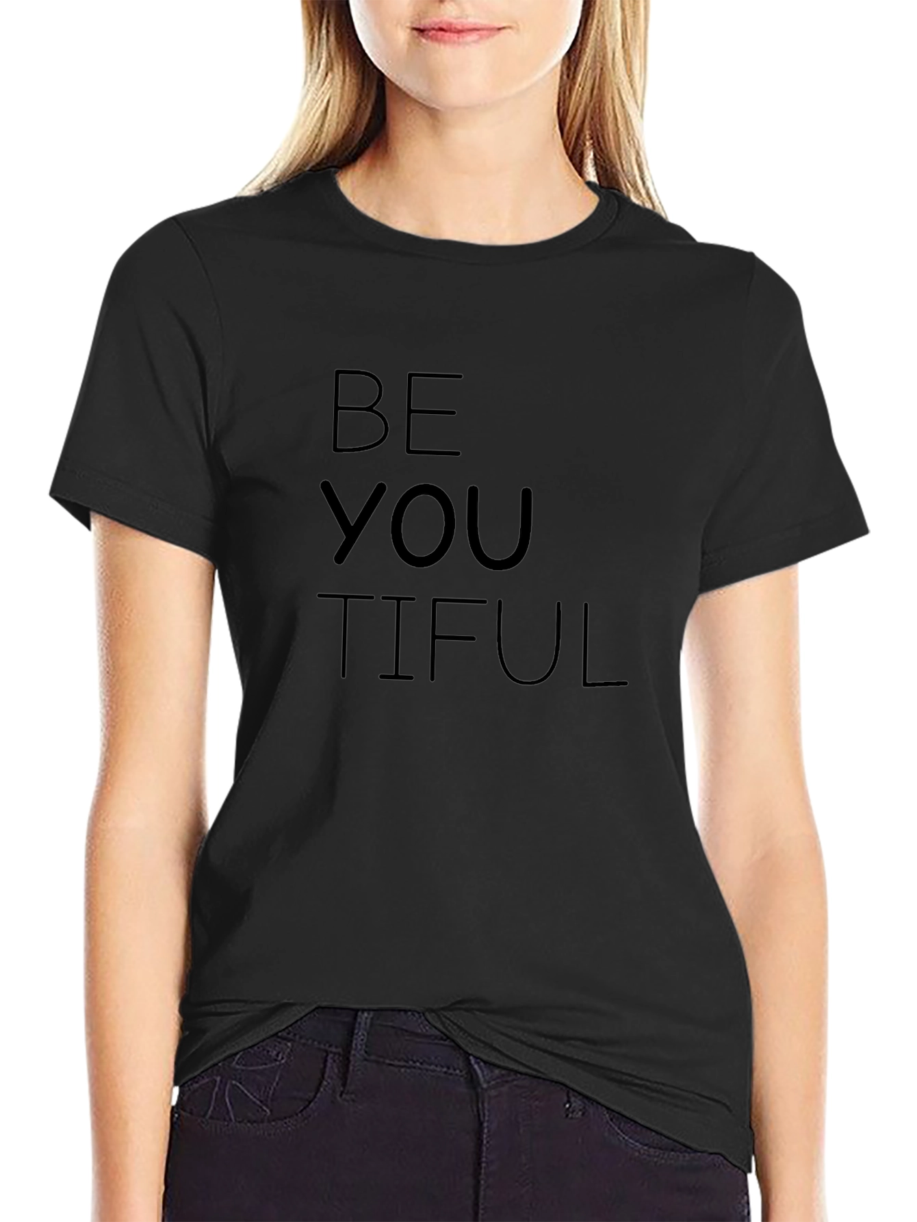 Be YOU TIFUL Black T-Shirt