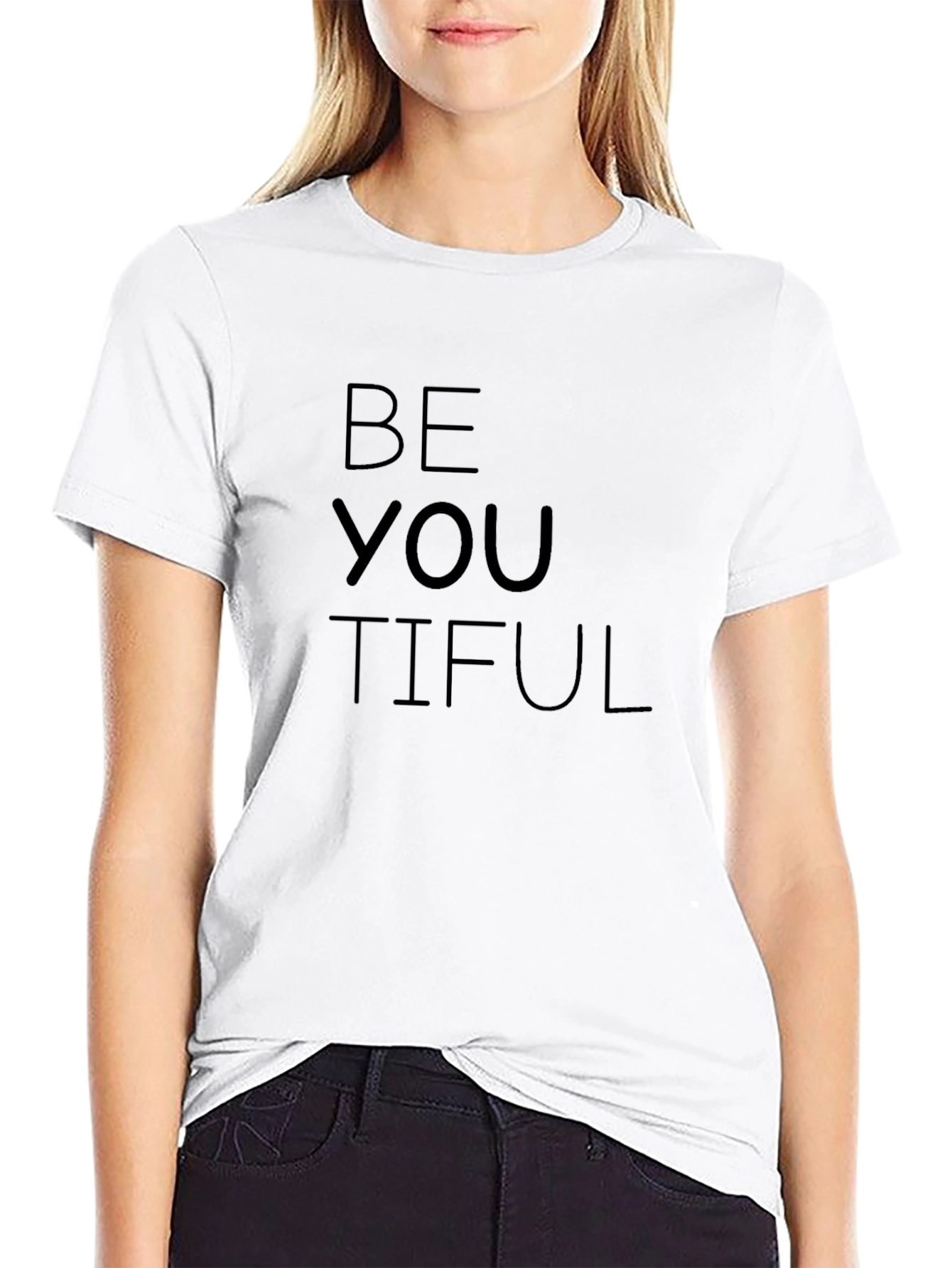 Be YOU TIFUL Black T-Shirt