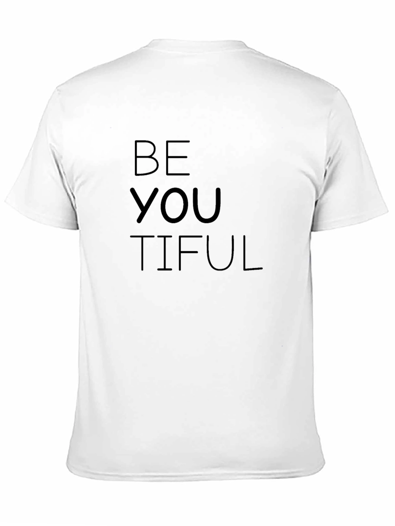 Be YOU TIFUL Black T-Shirt