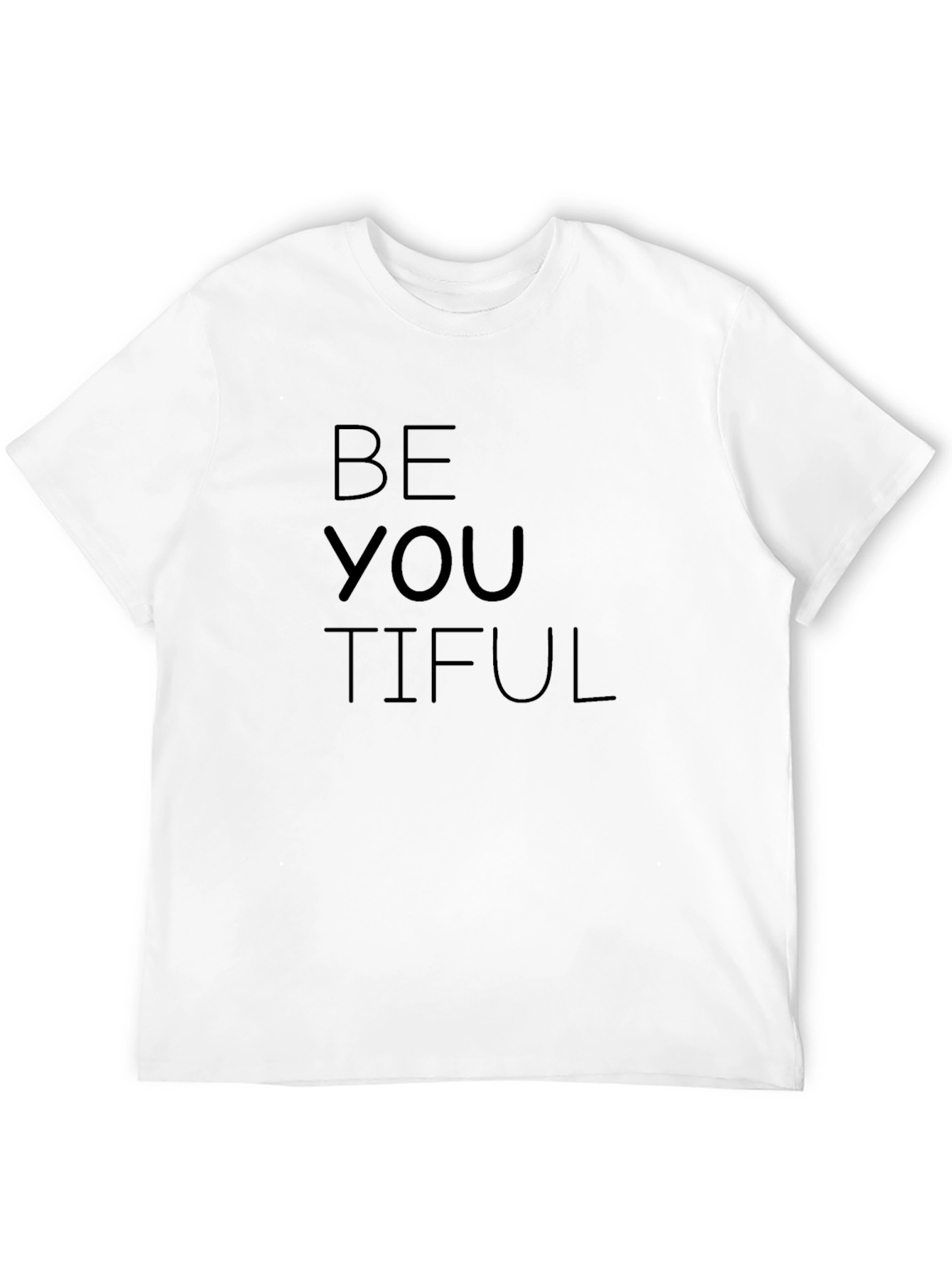 Be YOU TIFUL Black T-Shirt