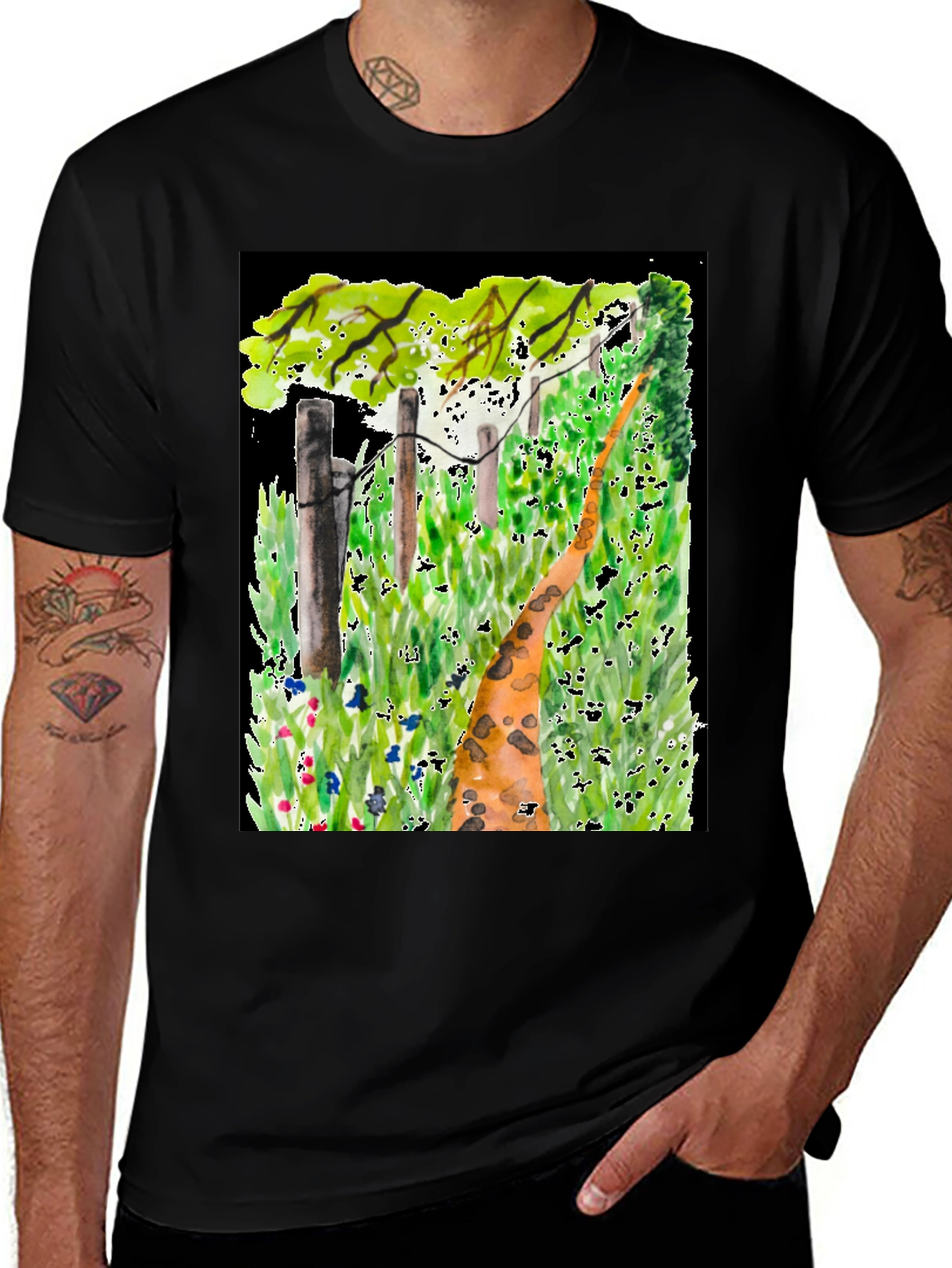Nature Path Graphic Tee
