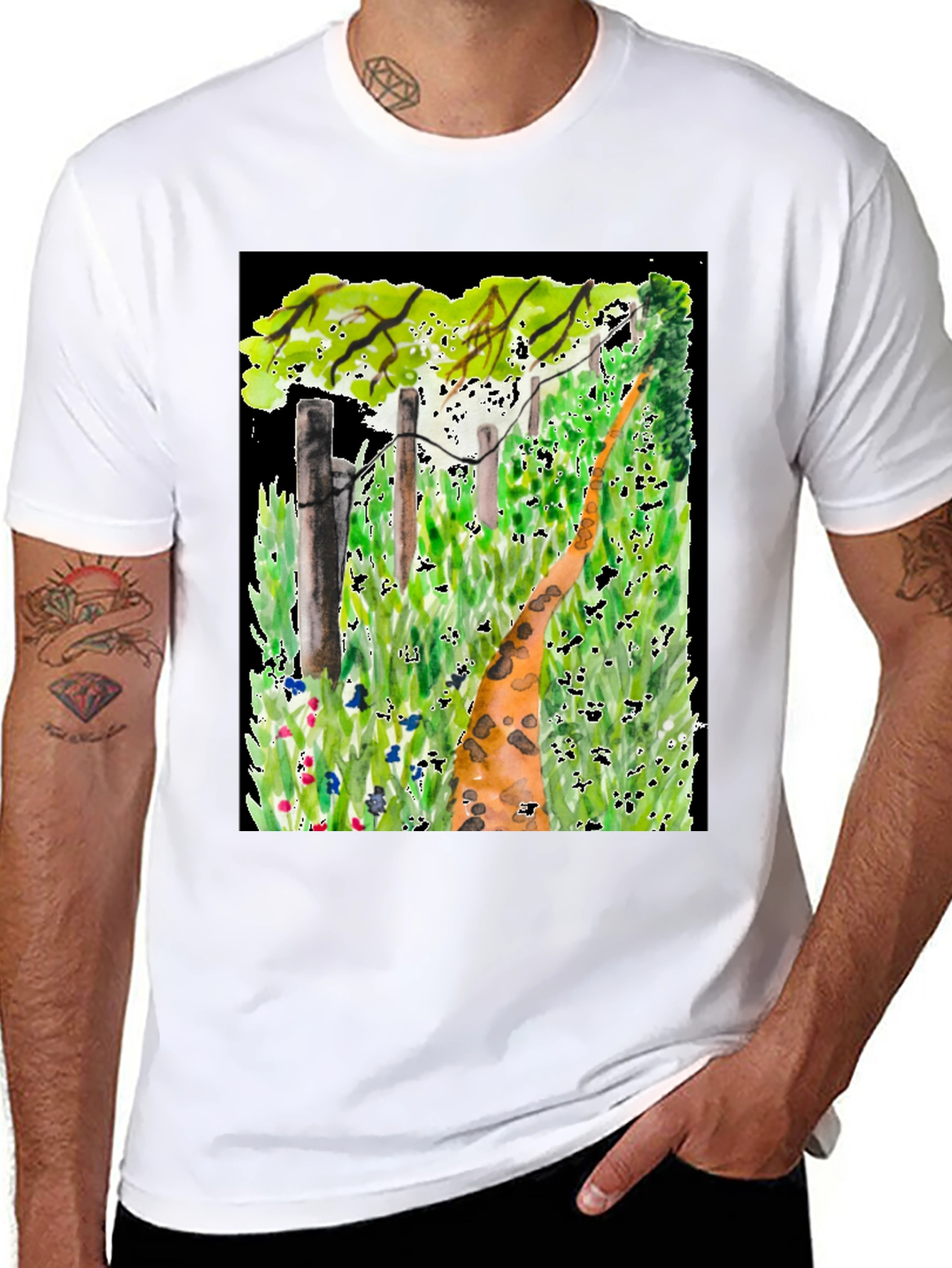 Nature Path Graphic Tee