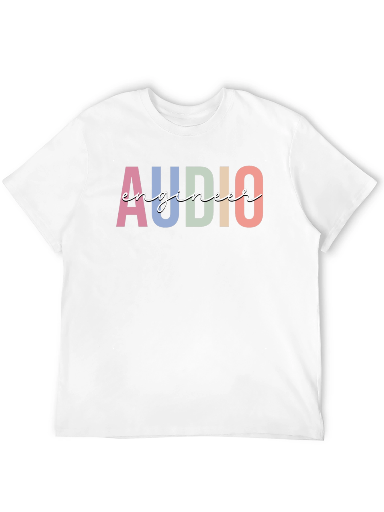Audio Engineer T-Shirt - Graphic Tee - Music Production