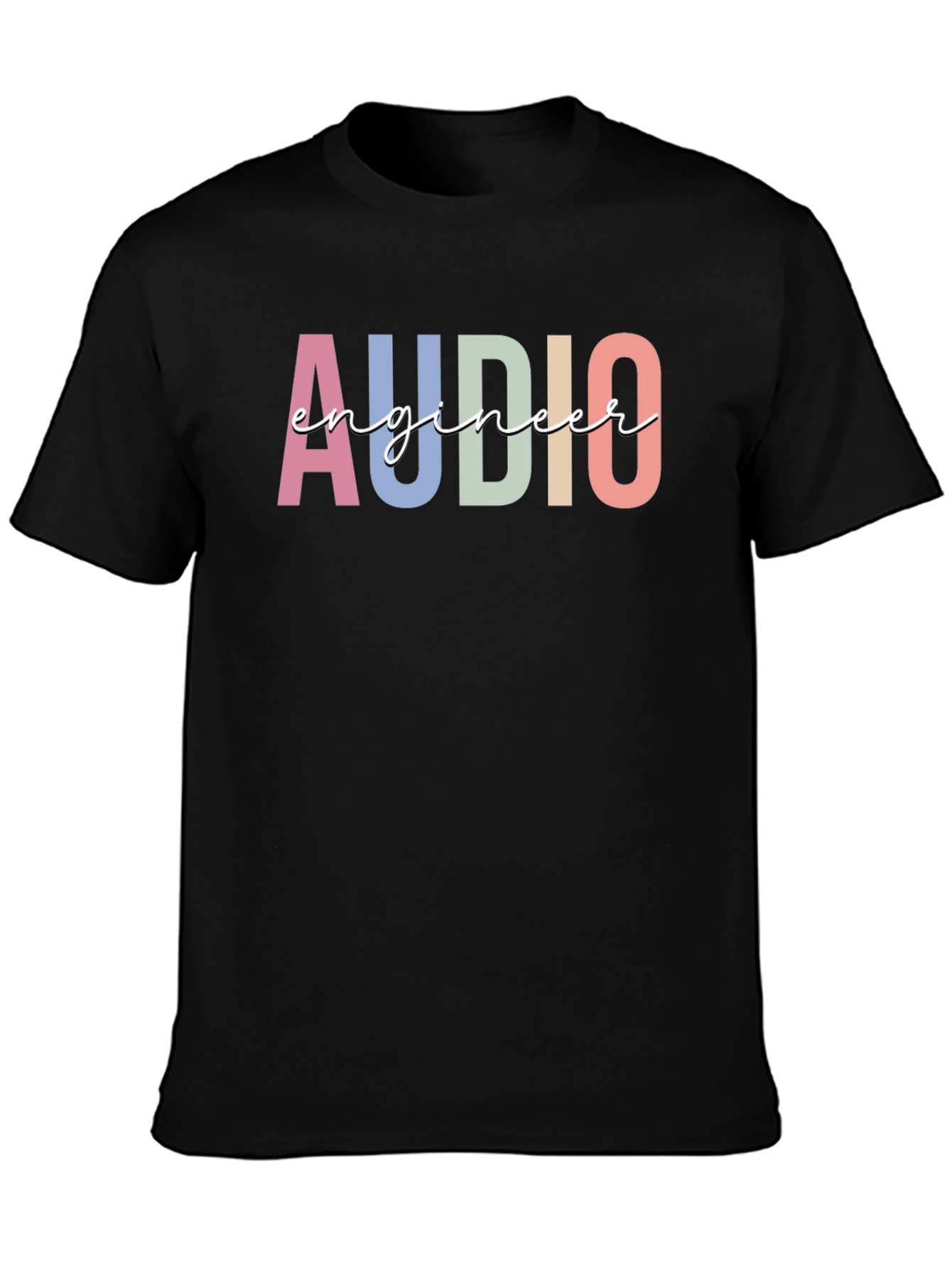 Audio Engineer T-Shirt - Graphic Tee - Music Production