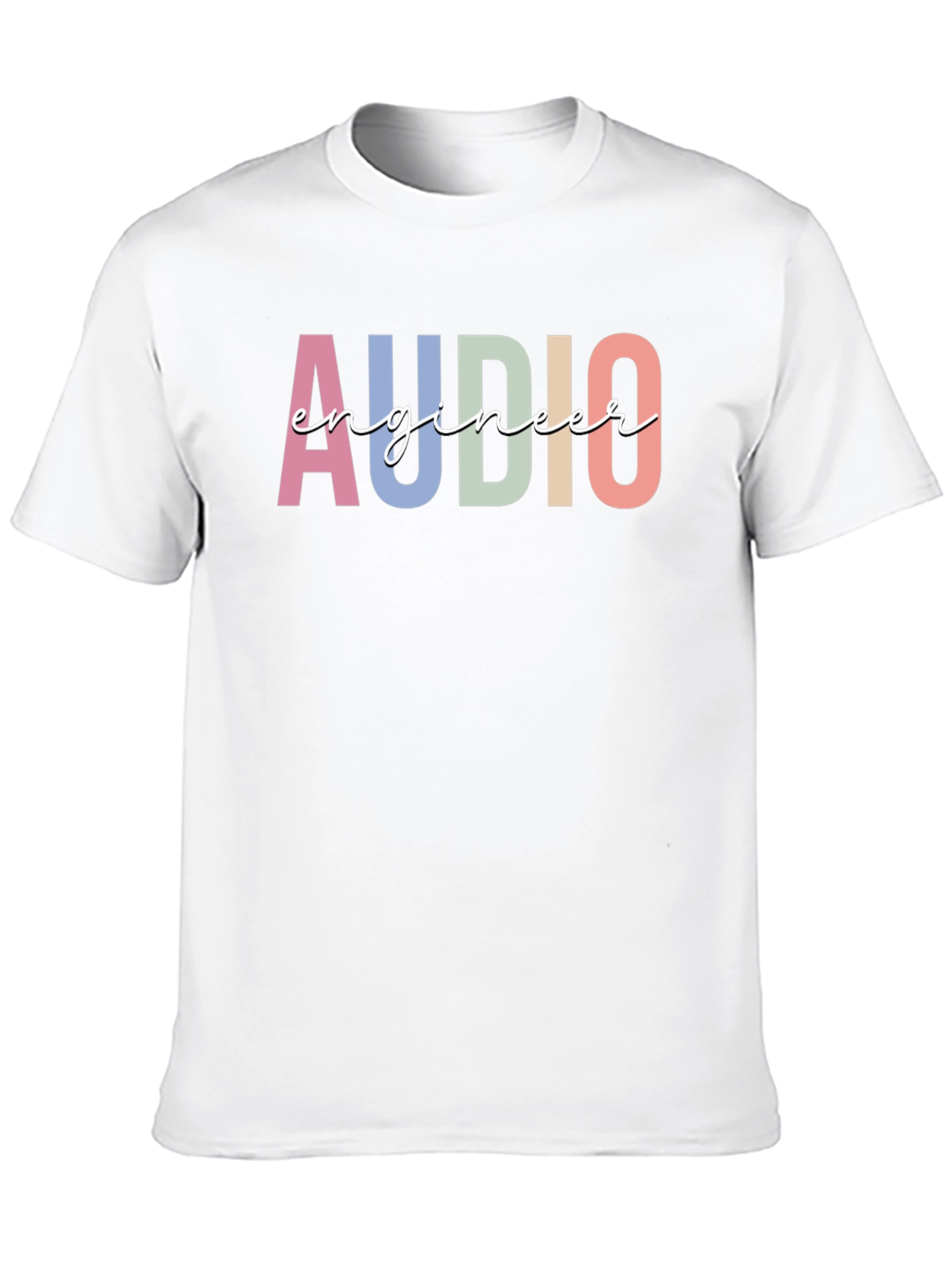 Audio Engineer T-Shirt - Graphic Tee - Music Production