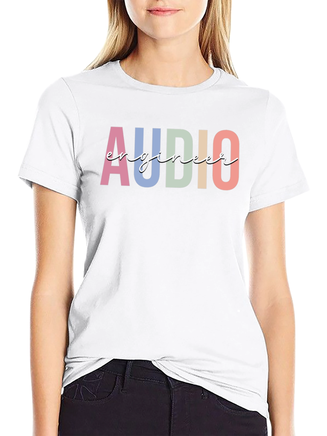 Audio Engineer T-Shirt - Graphic Tee - Music Production
