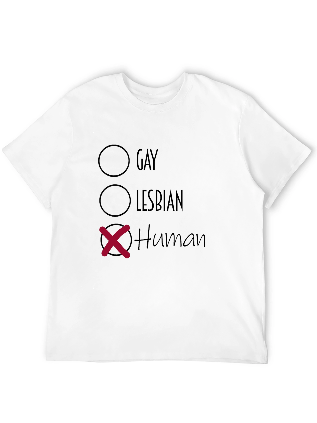 Human T-Shirt - Funny LGBTQ+ Humor Tee