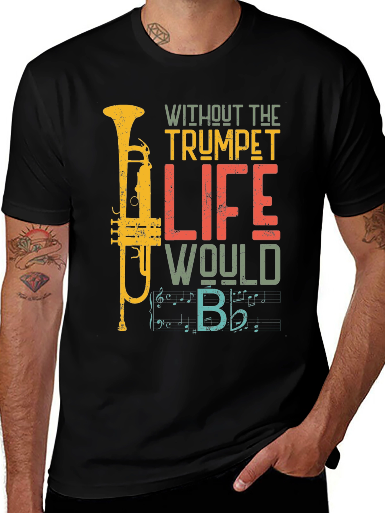 Trumpet Life T-Shirt - Musician Apparel