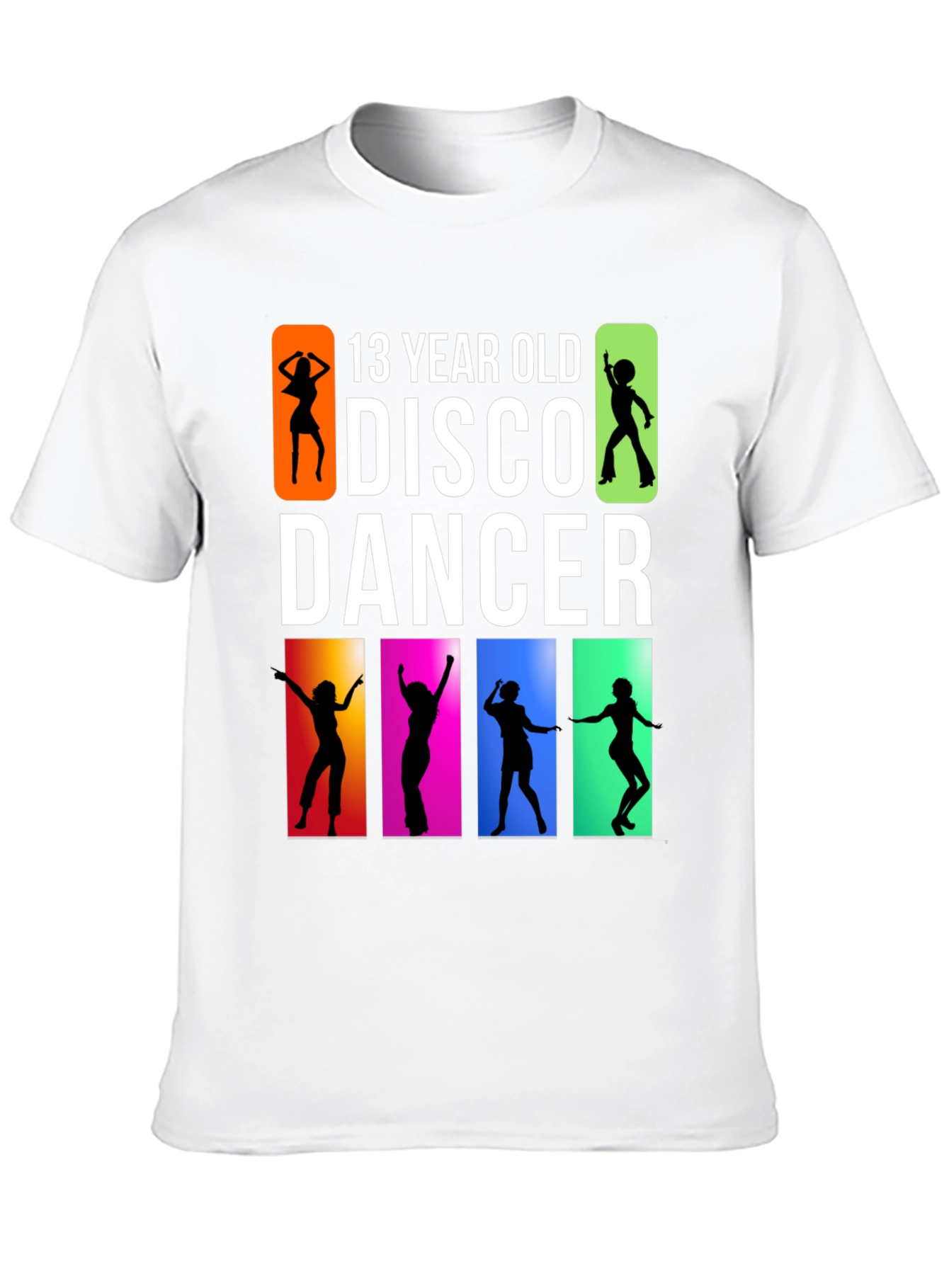 13 Year Old Disco Dancer Black T-Shirt