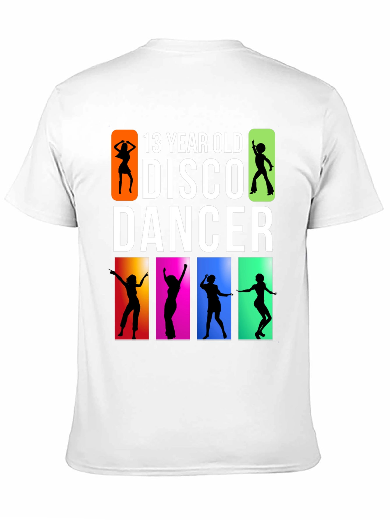 13 Year Old Disco Dancer Black T-Shirt