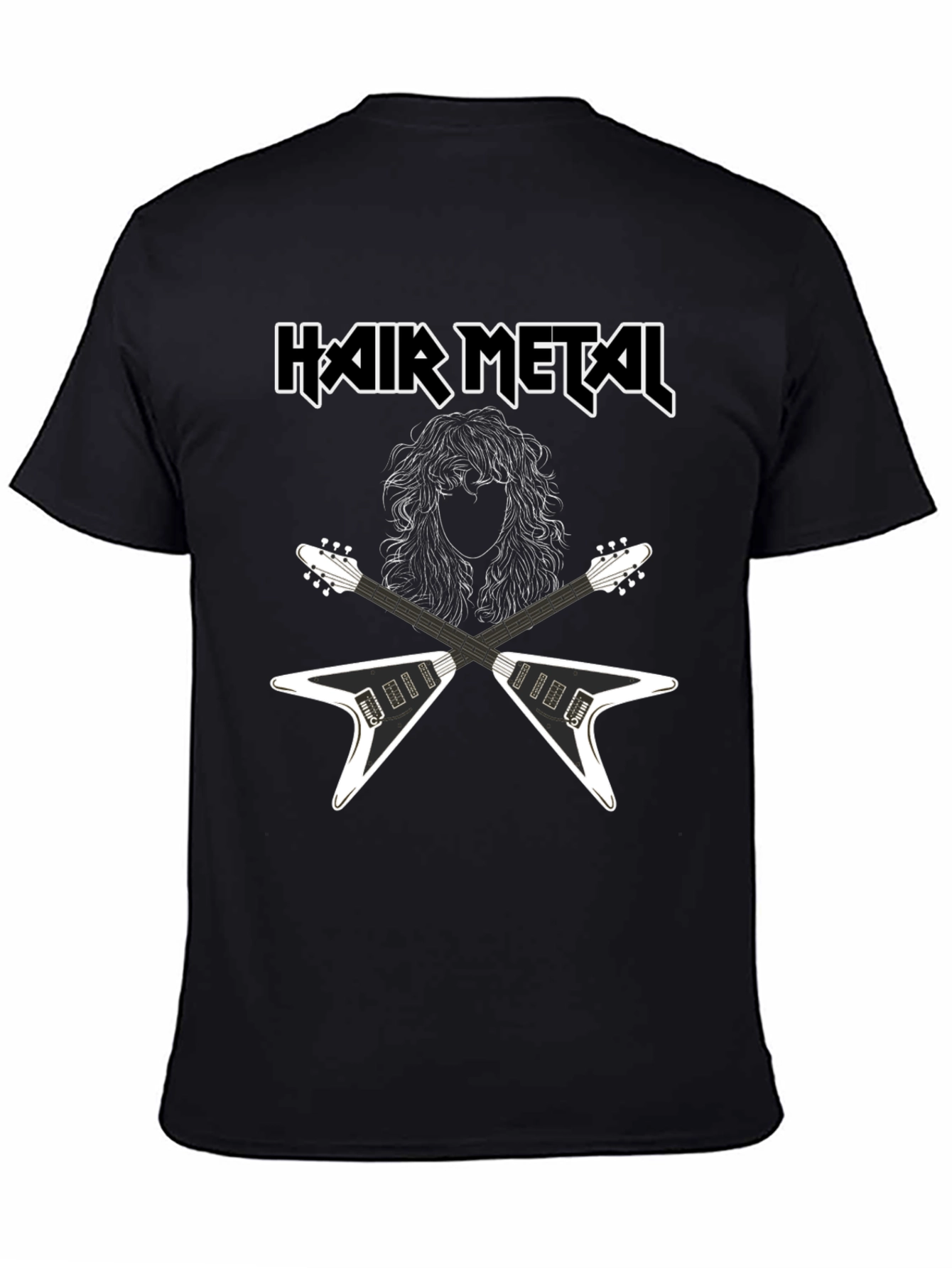 Hair Metal Guitar T-Shirt