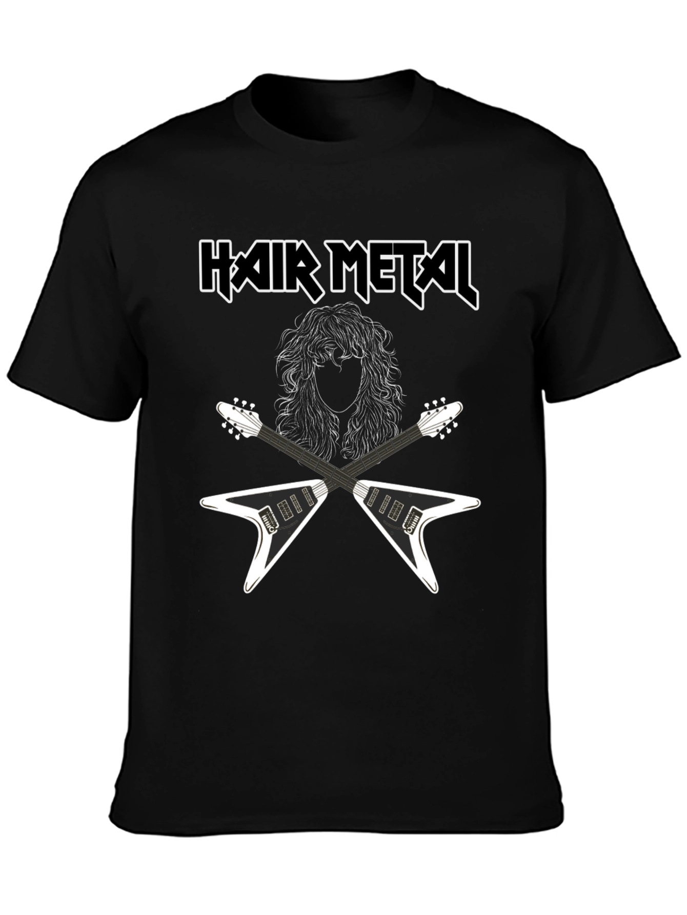 Hair Metal Guitar T-Shirt
