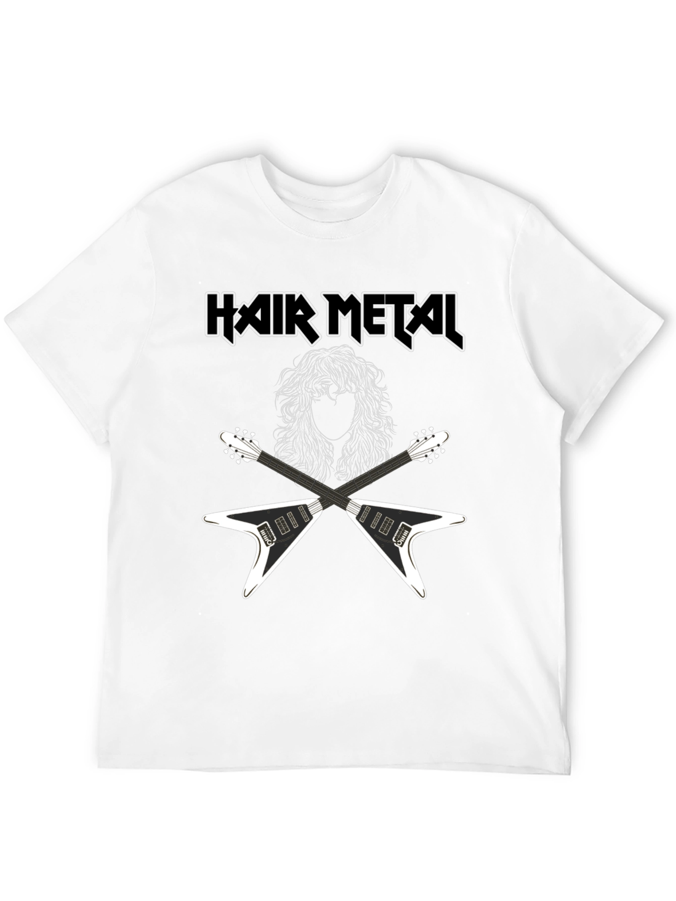 Hair Metal Guitar T-Shirt