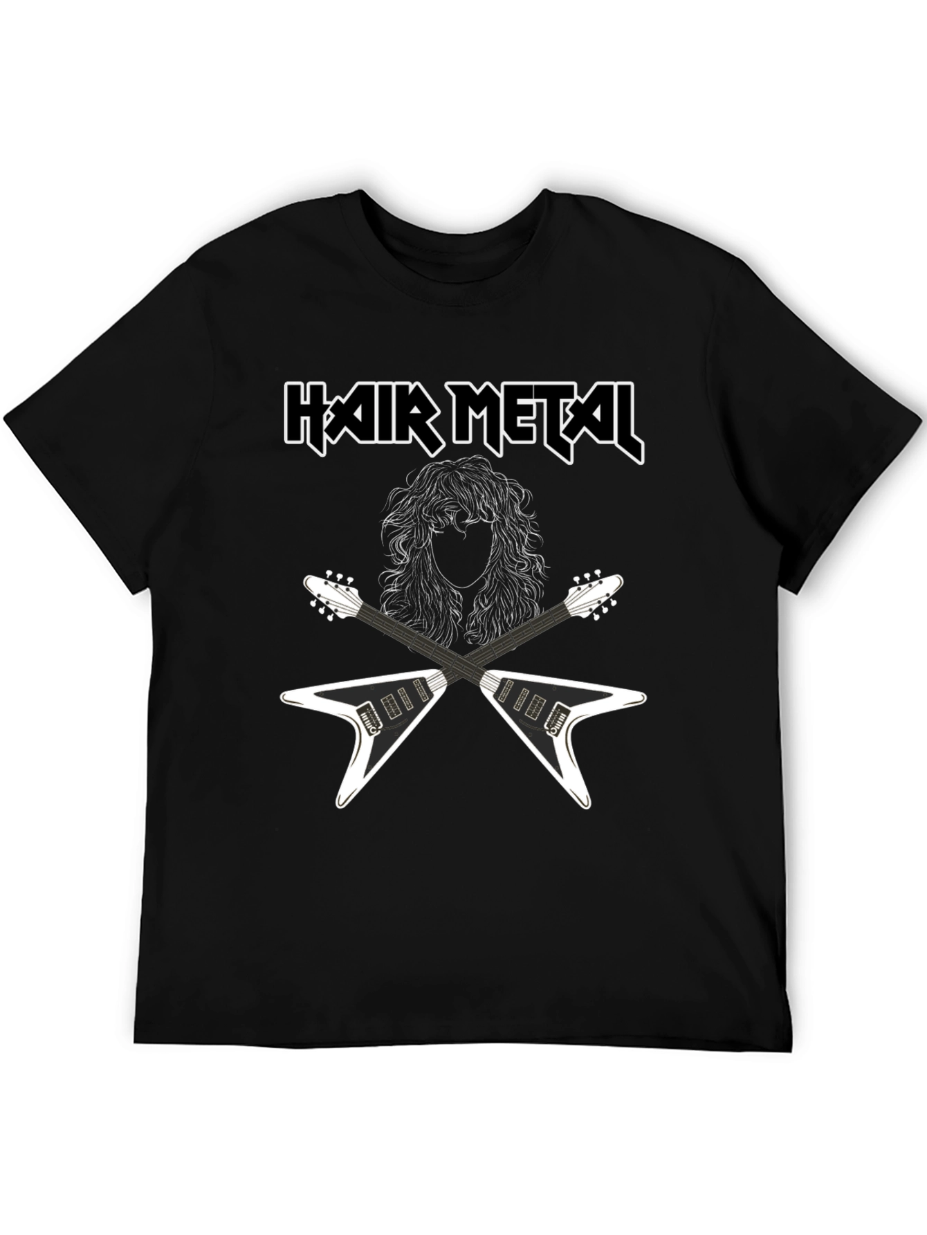 Hair Metal Guitar T-Shirt