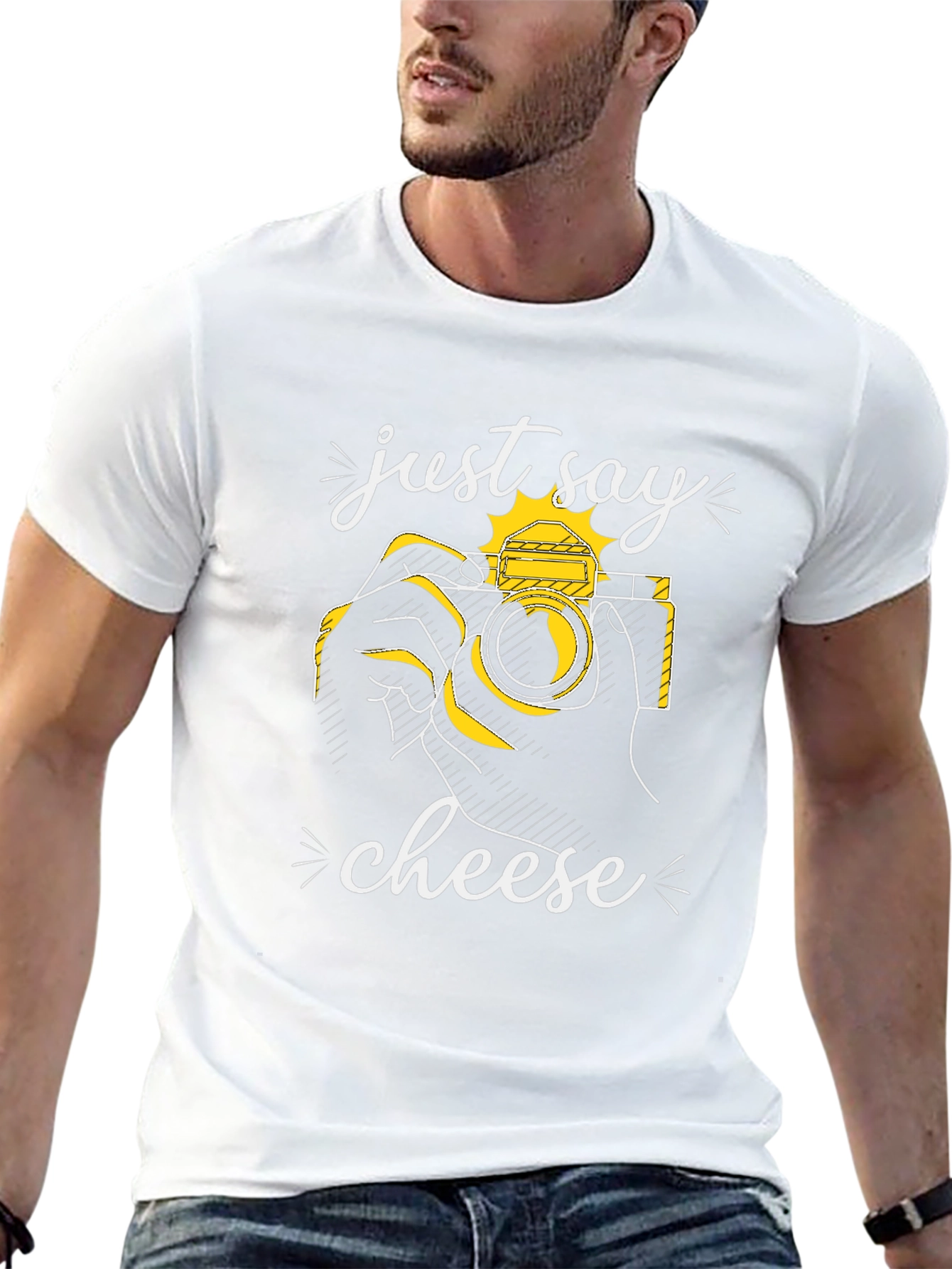 Just Say Cheese T-Shirt - Photographer Tee