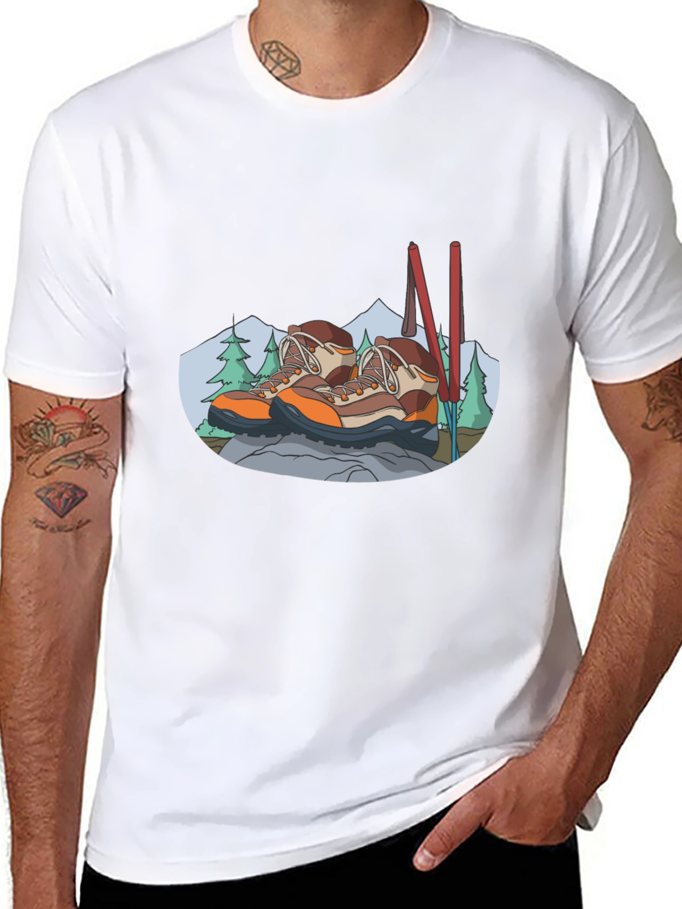 Hiking Boots T-Shirt - Adventure Ready