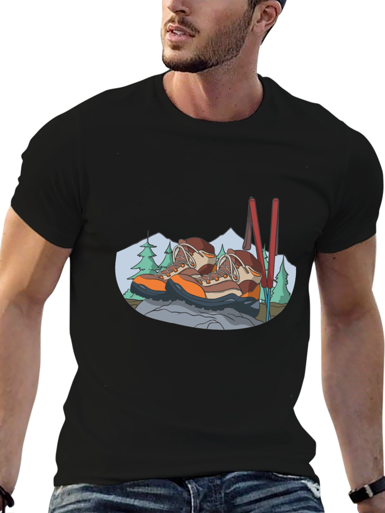 Hiking Boots T-Shirt - Adventure Ready