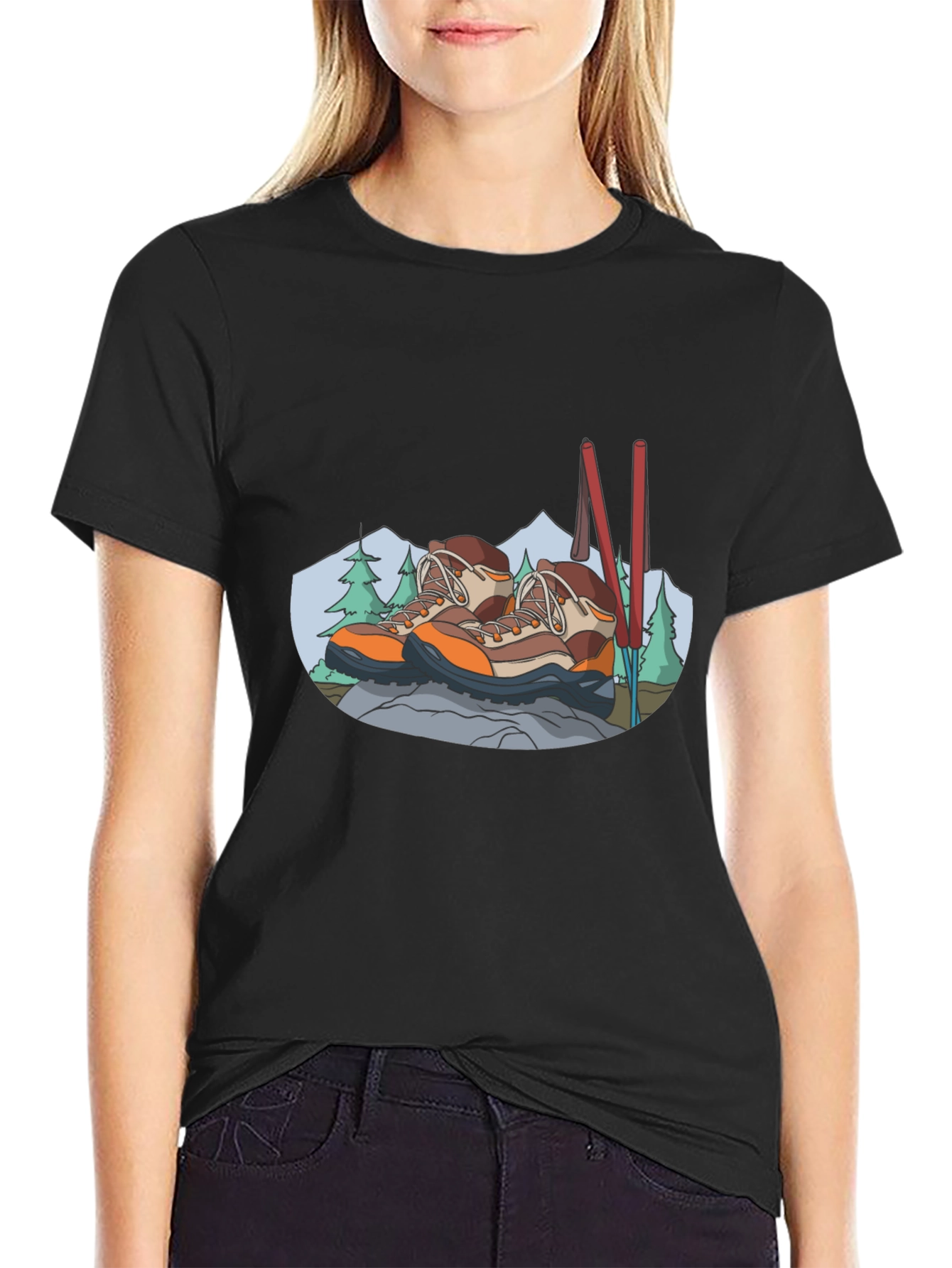 Hiking Boots T-Shirt - Adventure Ready