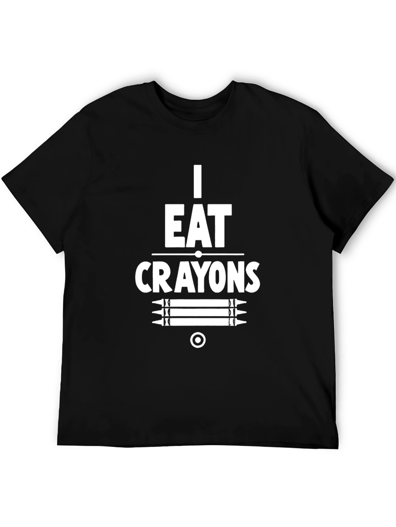 I Eat Crayons T-Shirt - Funny Graphic Tee