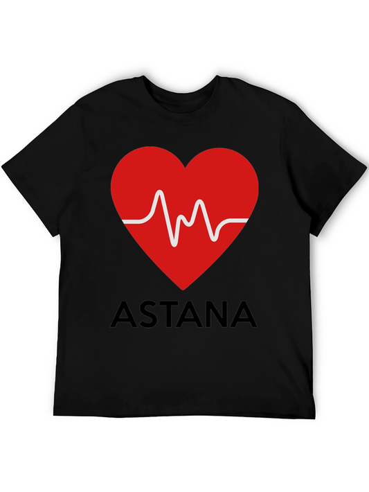 Astana Heartbeat T-Shirt - City Pride Tee