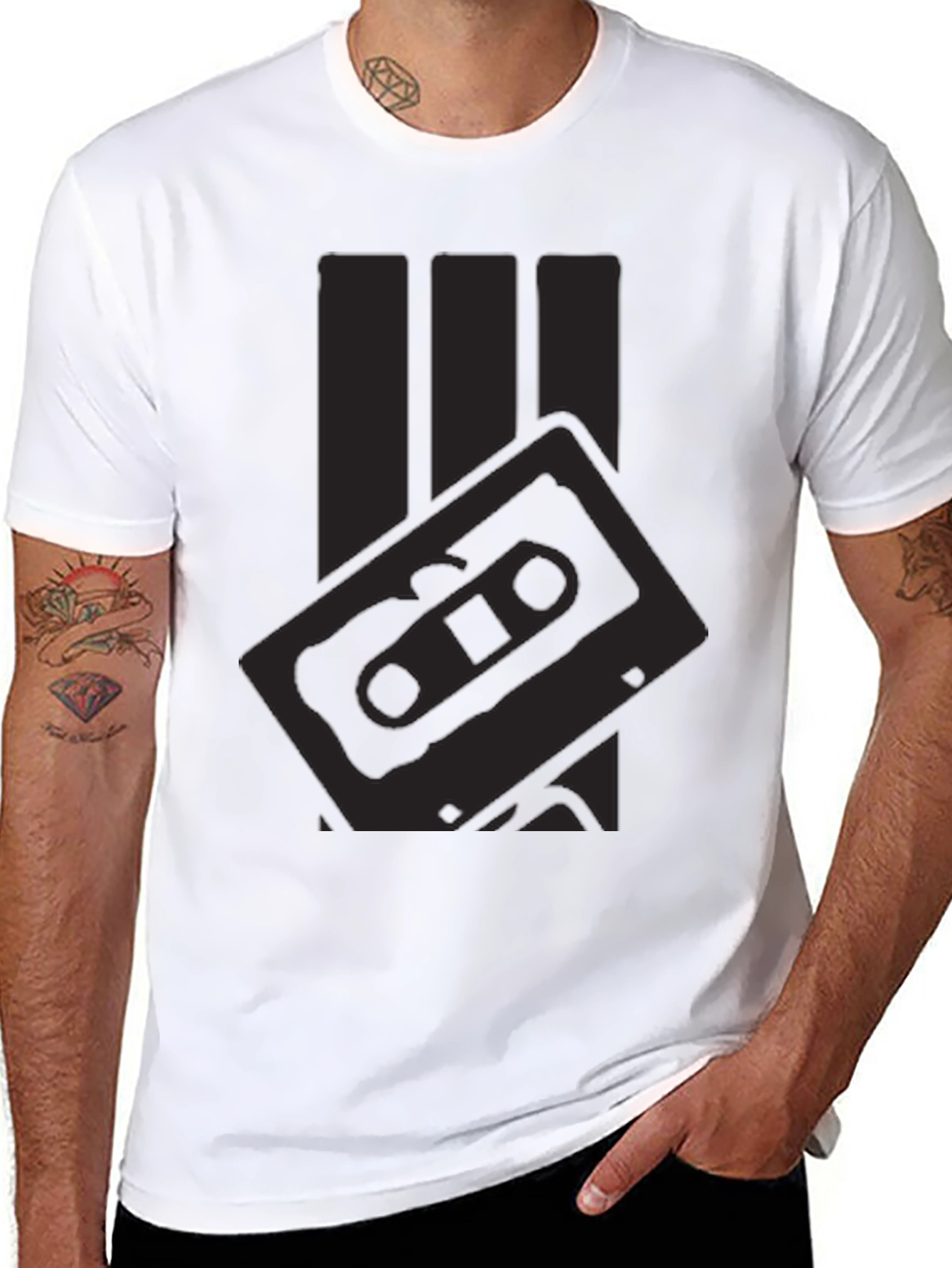 Retro Cassette Tape T-Shirt - Classic Style