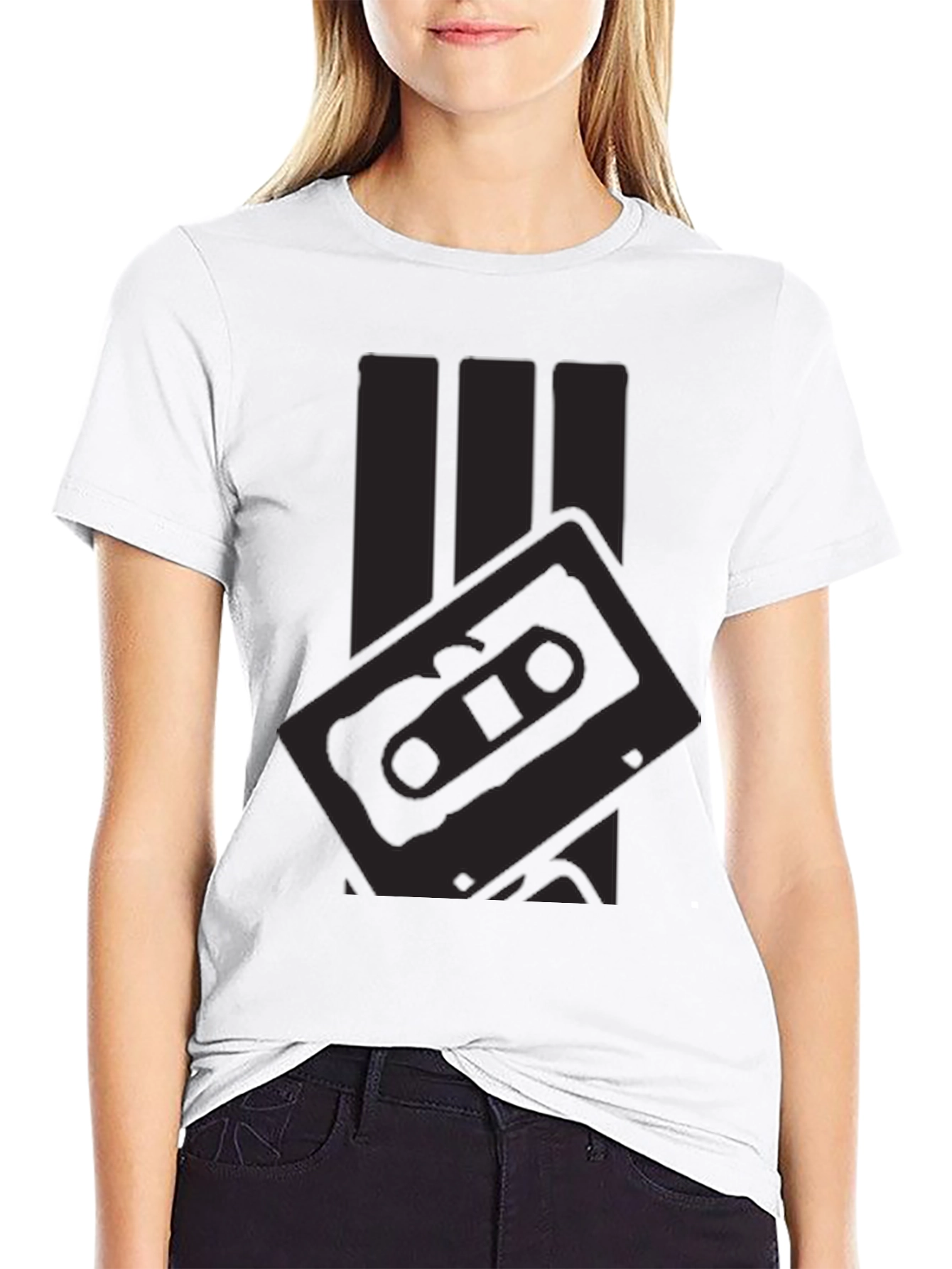 Retro Cassette Tape T-Shirt - Classic Style