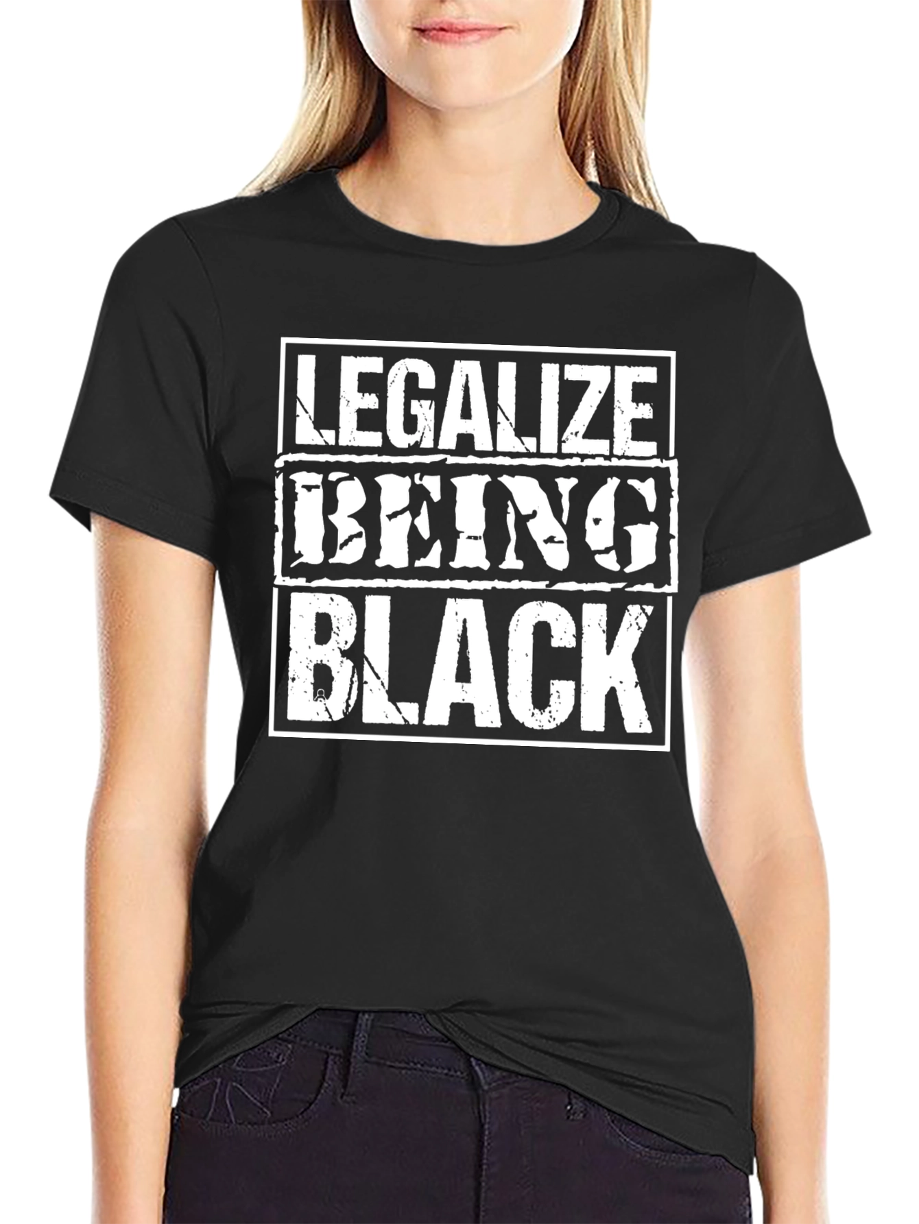 Legalize Being Black Graphic Tee