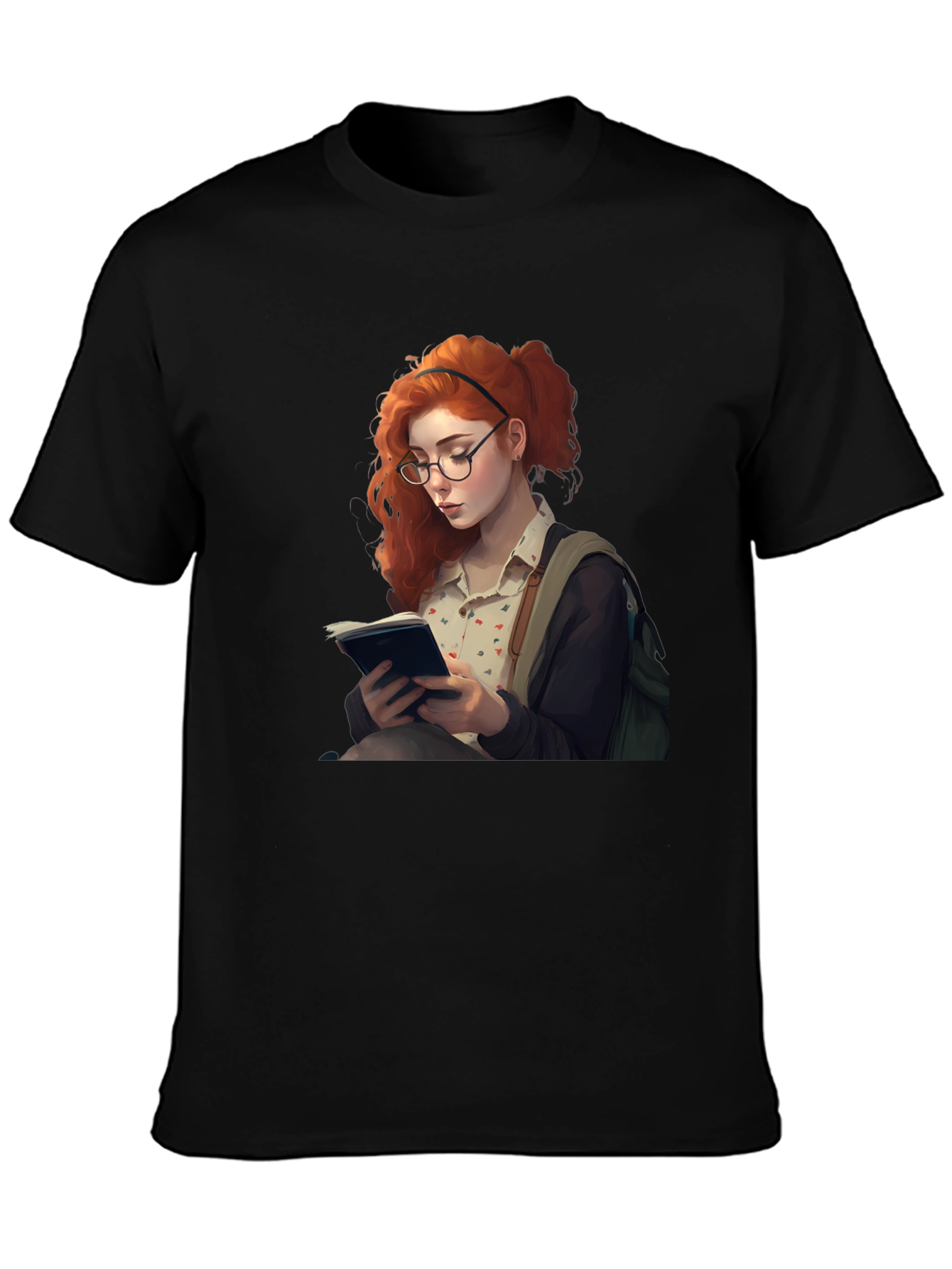 Bookish Redhead Unisex T-Shirt