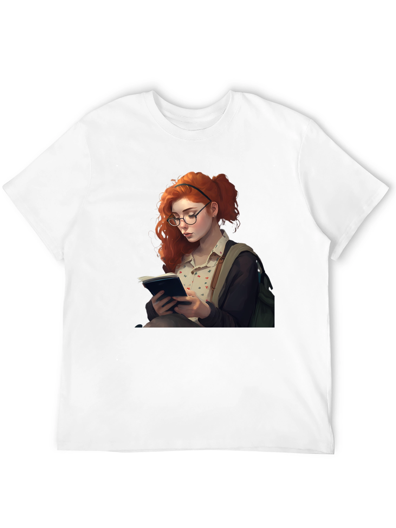 Bookish Redhead Unisex T-Shirt