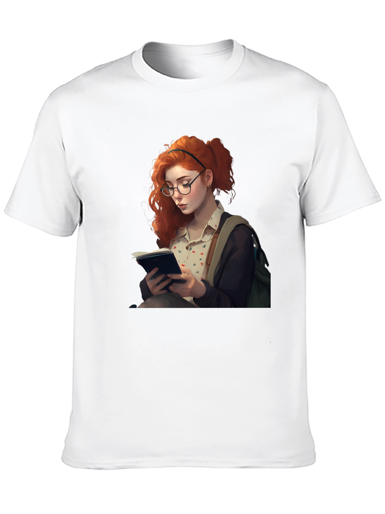Bookish Redhead Unisex T-Shirt