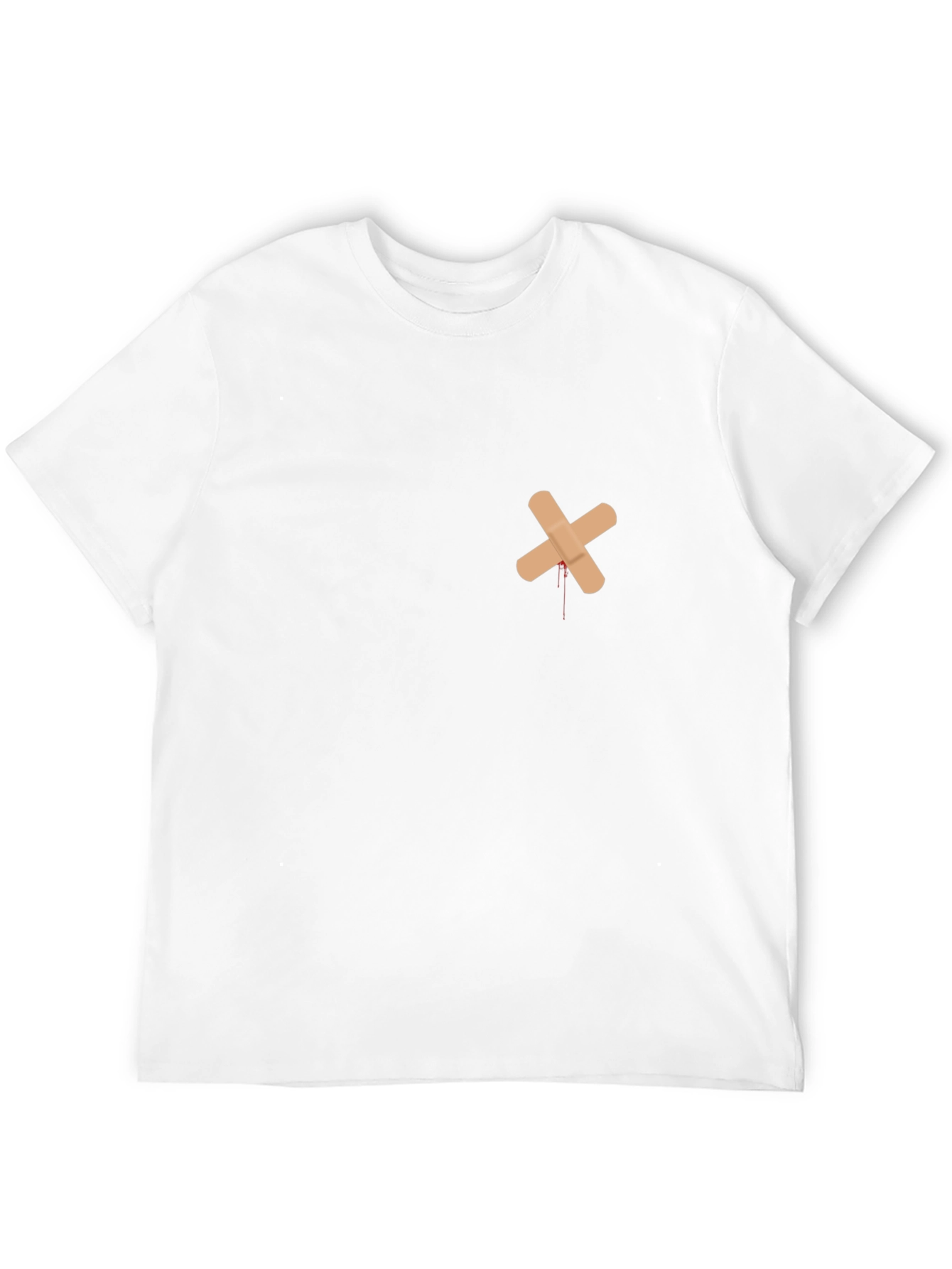 Bandage Graphic Black T-Shirt