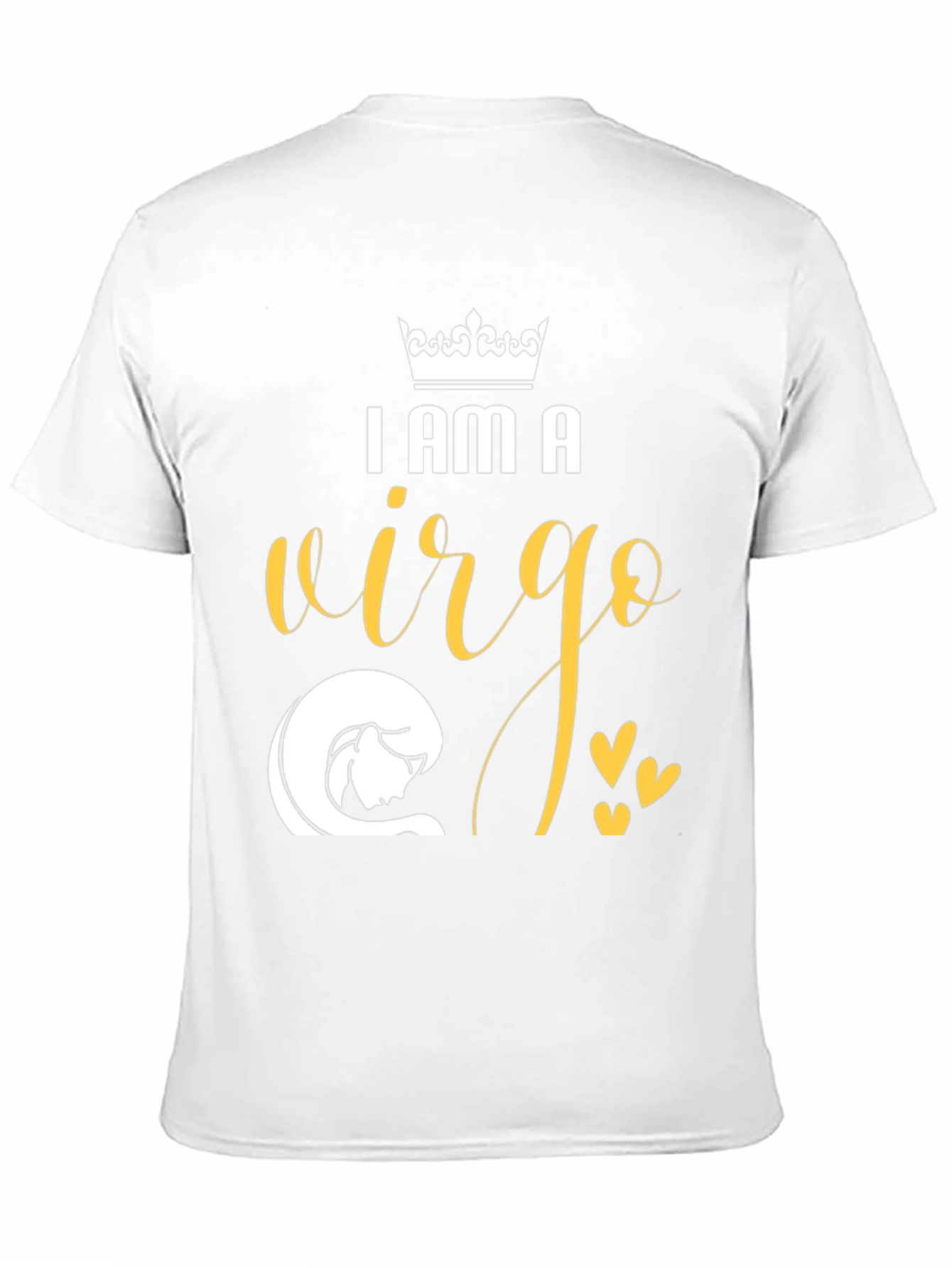 I Am A Virgo Zodiac Sign Black T-Shirt