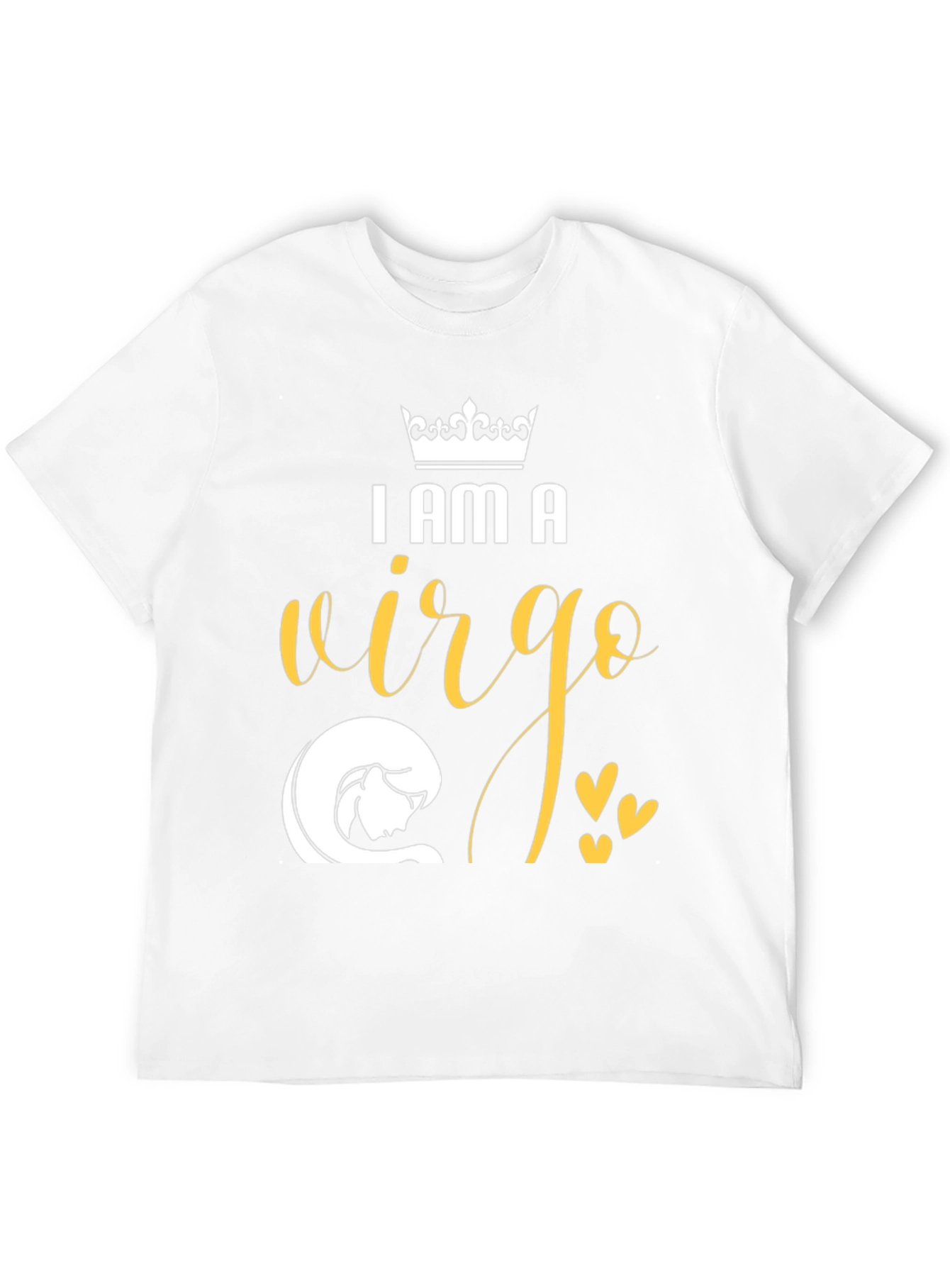 I Am A Virgo Zodiac Sign Black T-Shirt