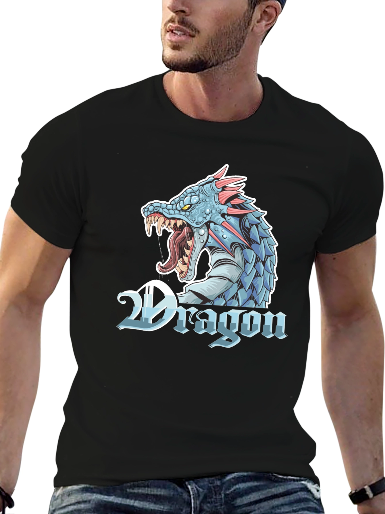Dragon Graphic Tee - Bold & Unique Design