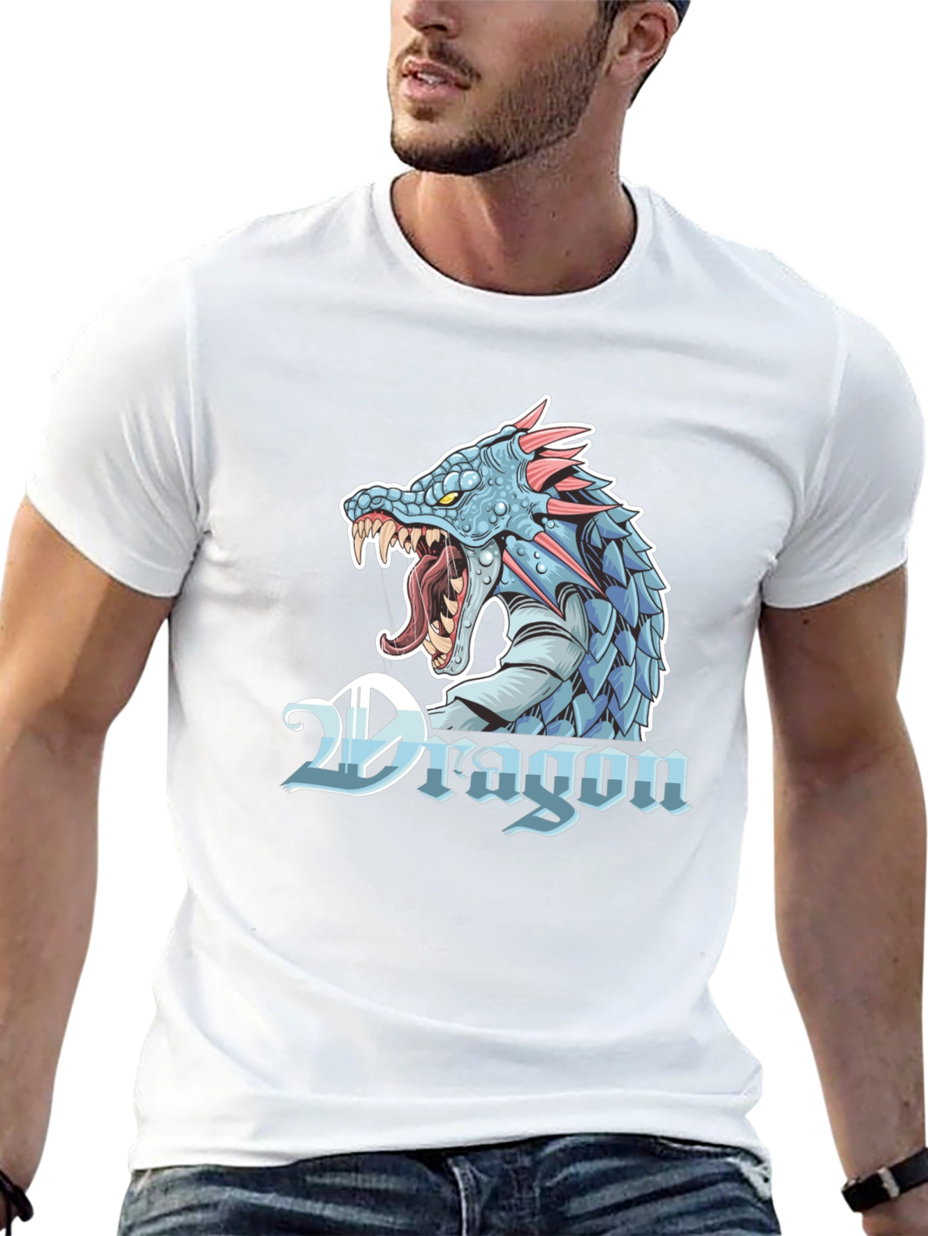 Dragon Graphic Tee - Bold & Unique Design