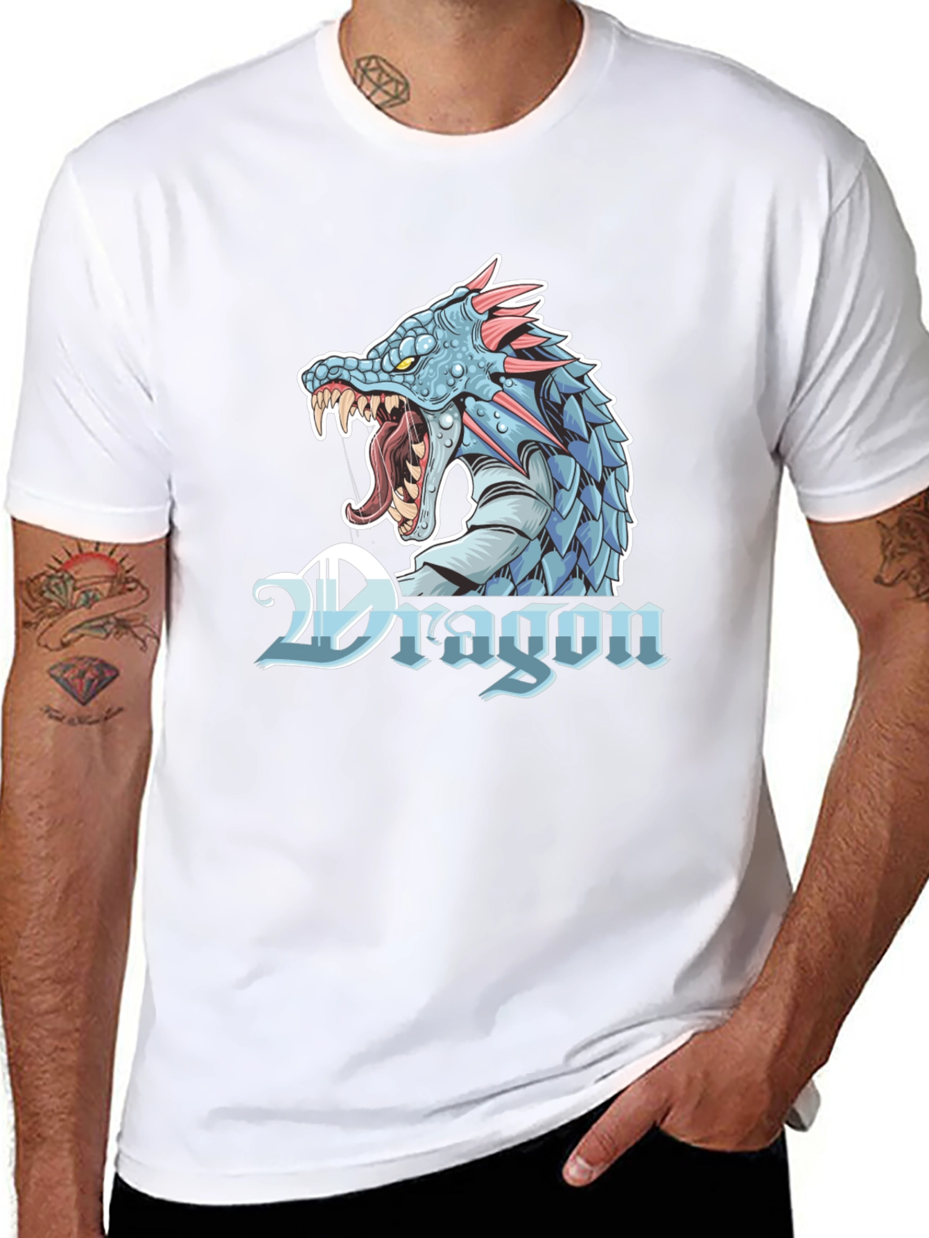 Dragon Graphic Tee - Bold & Unique Design
