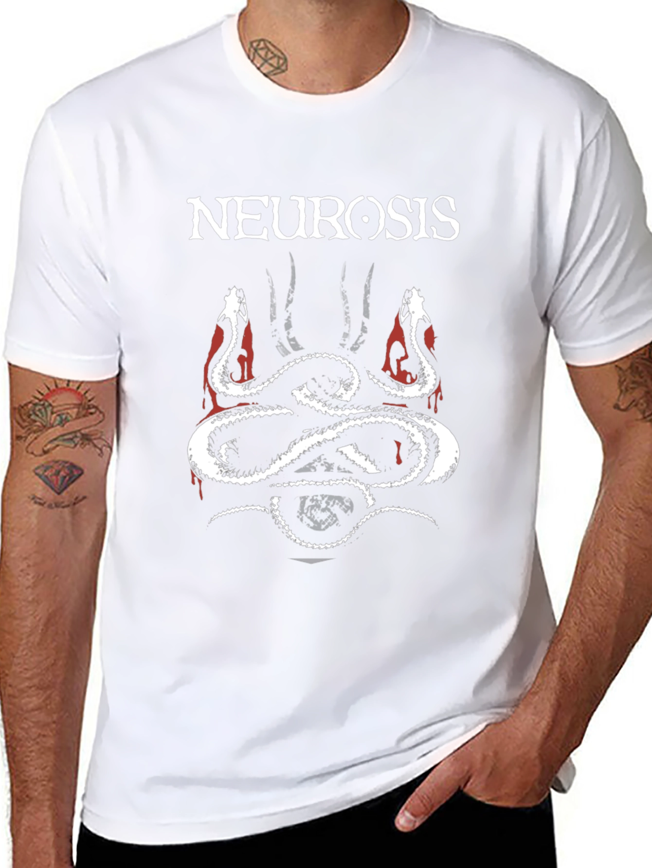 Neurosis Band T-Shirt Black