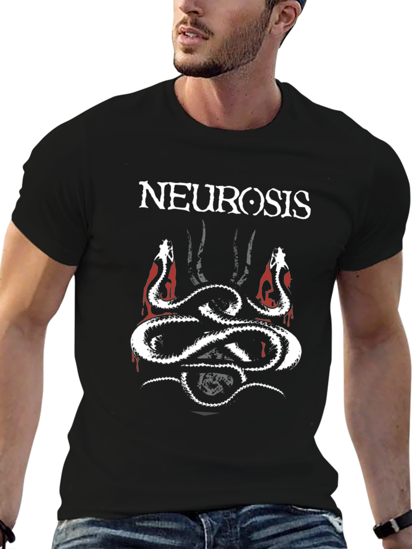 Neurosis Band T-Shirt Black