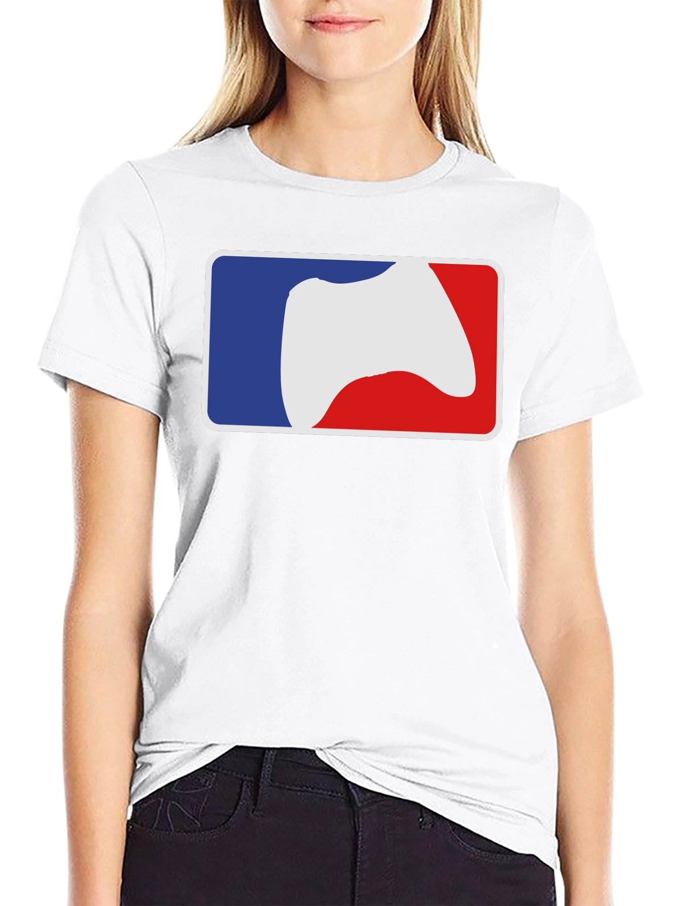 Gamer MLB Logo T-Shirt - Black Cotton Tee
