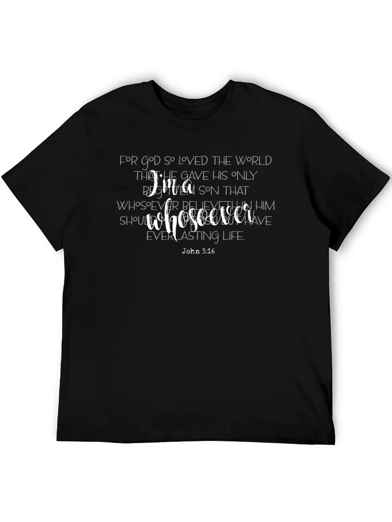 Faith-Inspired Graphic Tee - John 3:16