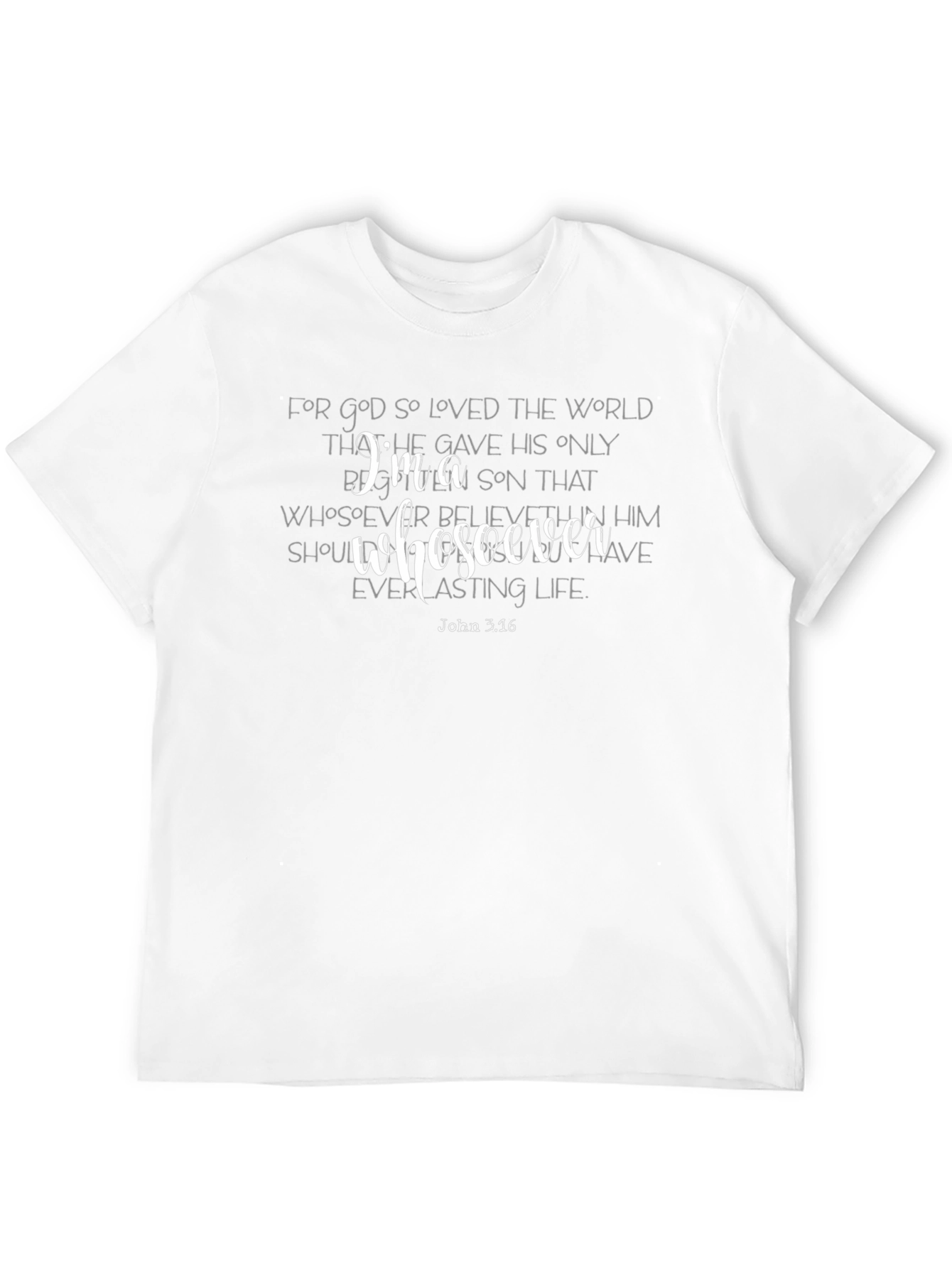 Faith-Inspired Graphic Tee - John 3:16