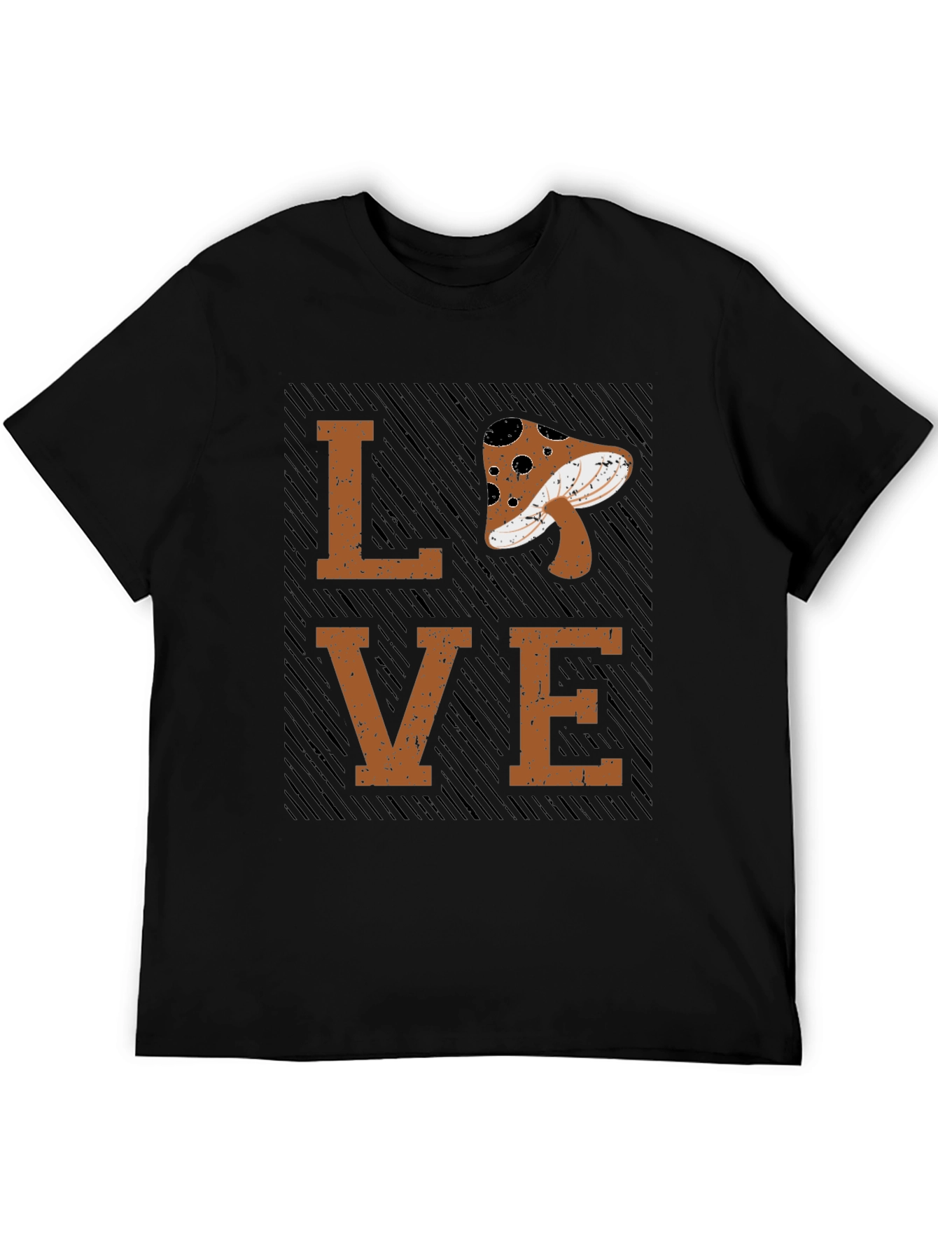 Mushroom LOVE Graphic Tee - Unisex Casual Top