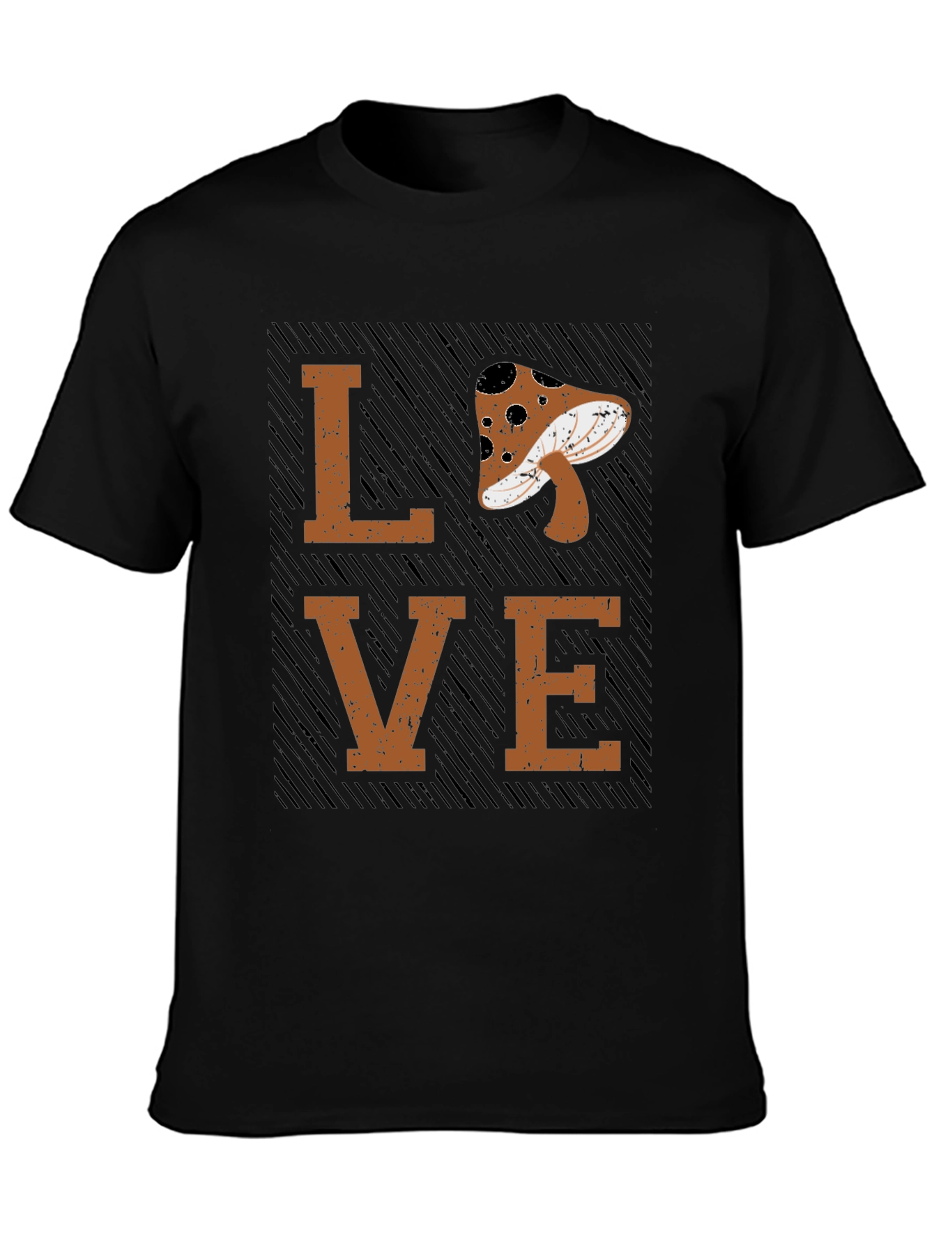 Mushroom LOVE Graphic Tee - Unisex Casual Top